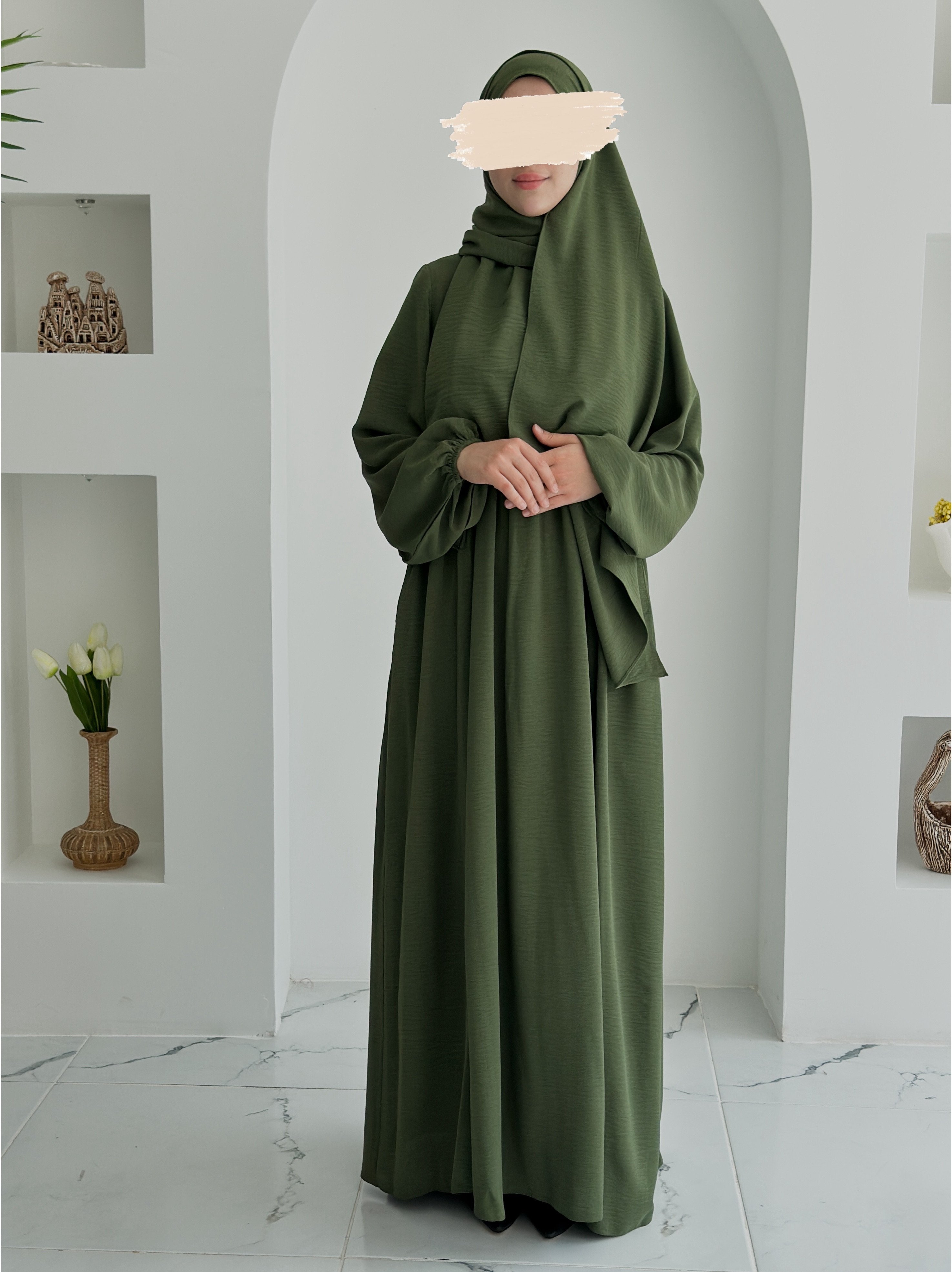 AİROBİN NEVA ABAYA  +ŞAL  - HAKİ