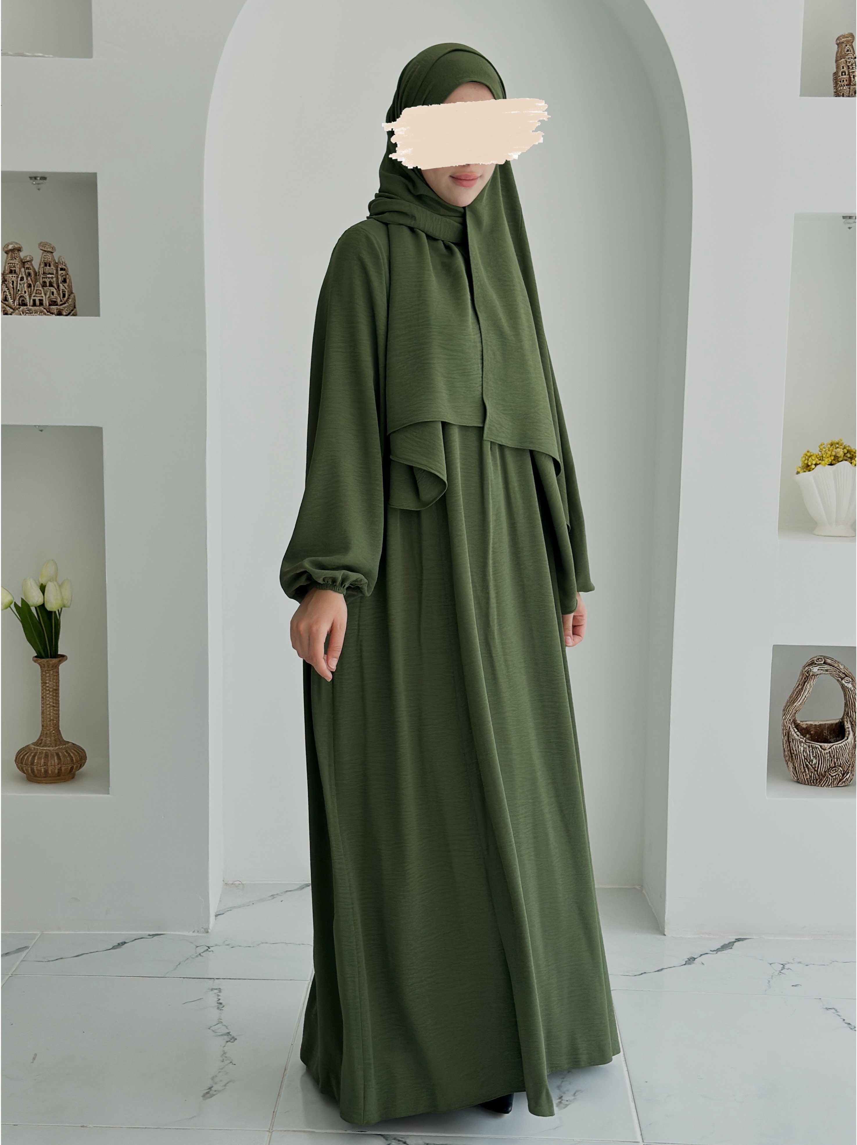 AİROBİN NEVA ABAYA  +ŞAL  - HAKİ