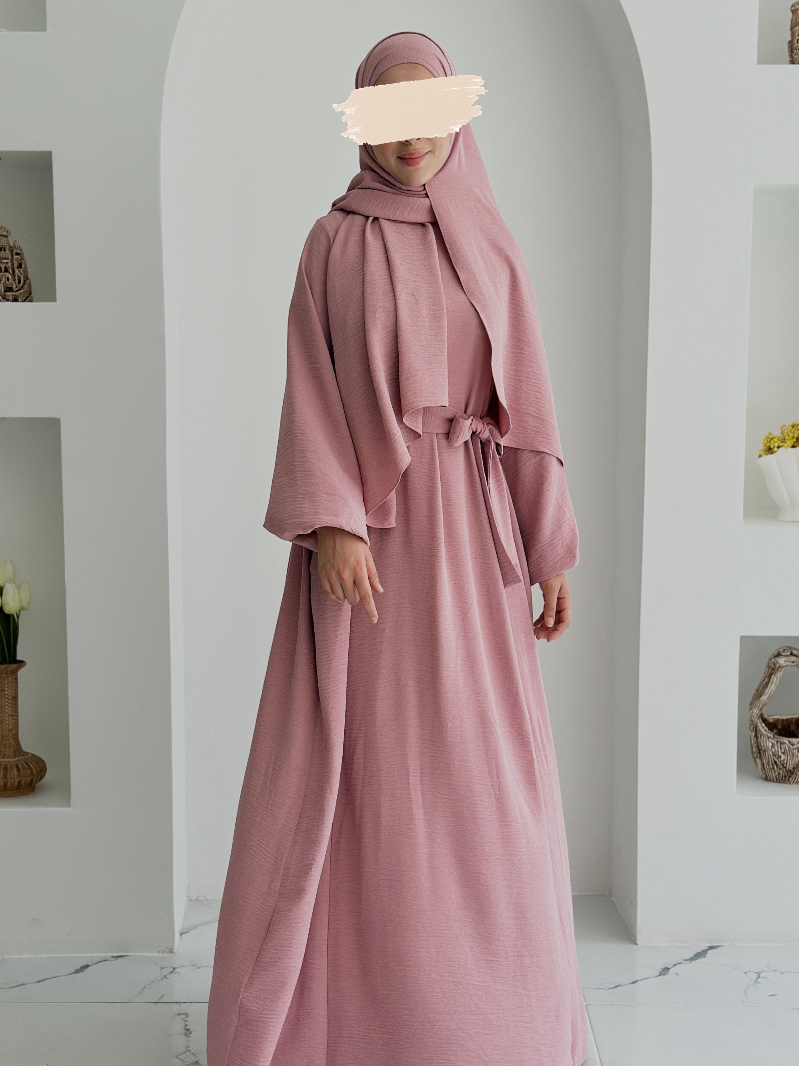 AİROBİN NEVA ABAYA  +ŞAL 