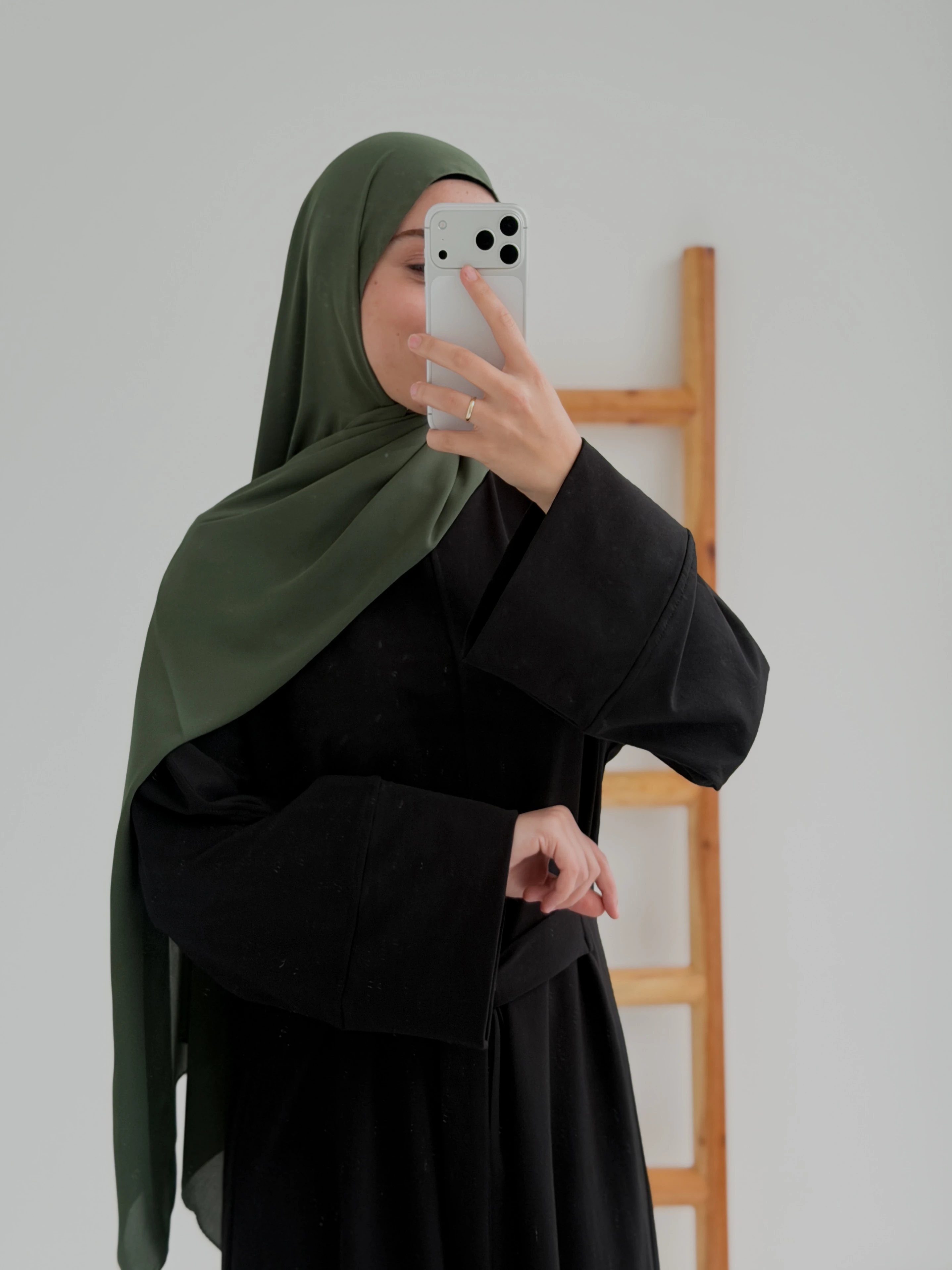 İKİ İPLİK ELBİSE  - SİYAH