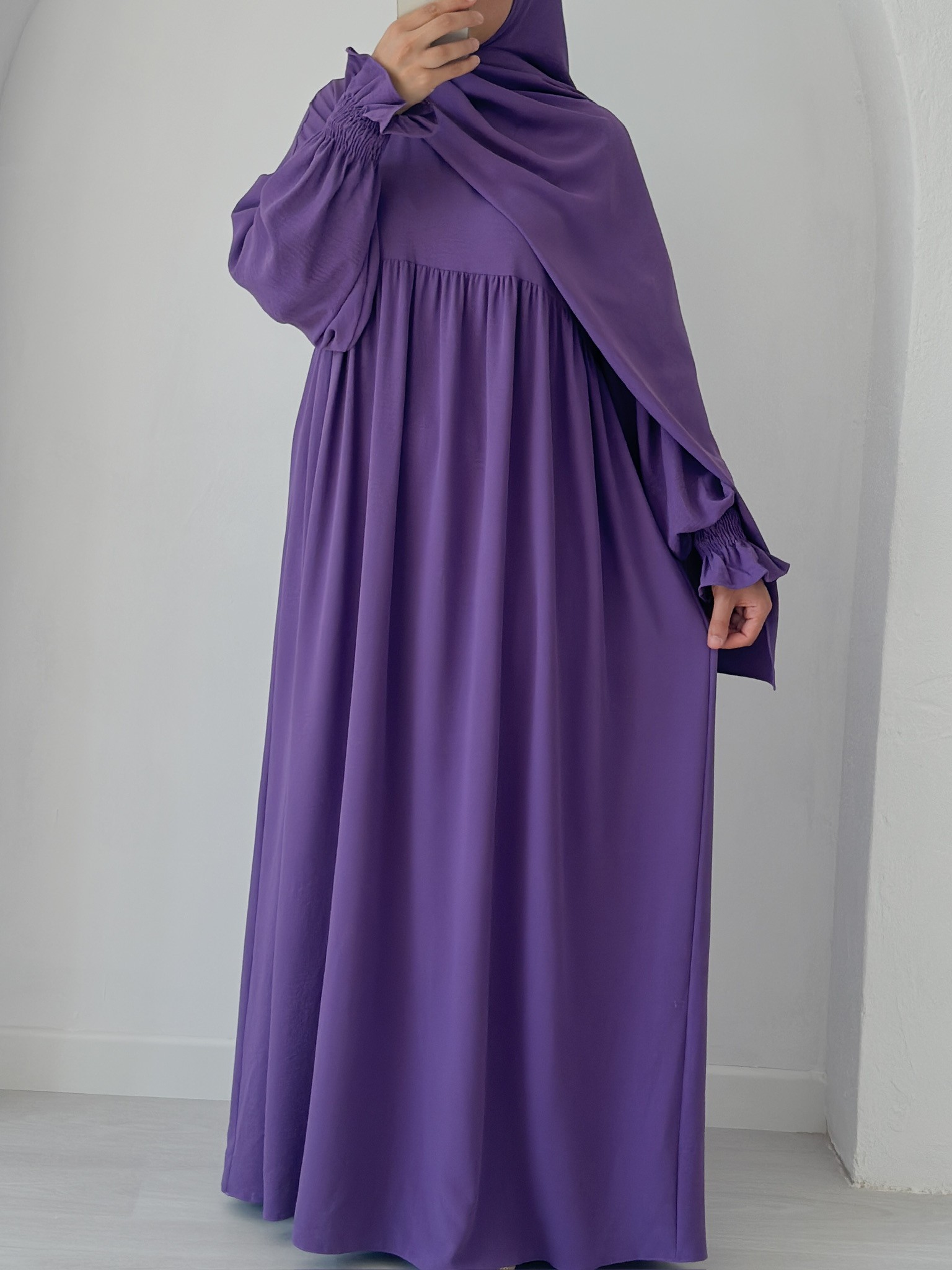 MİNA ABAYA + ŞAL MOR 