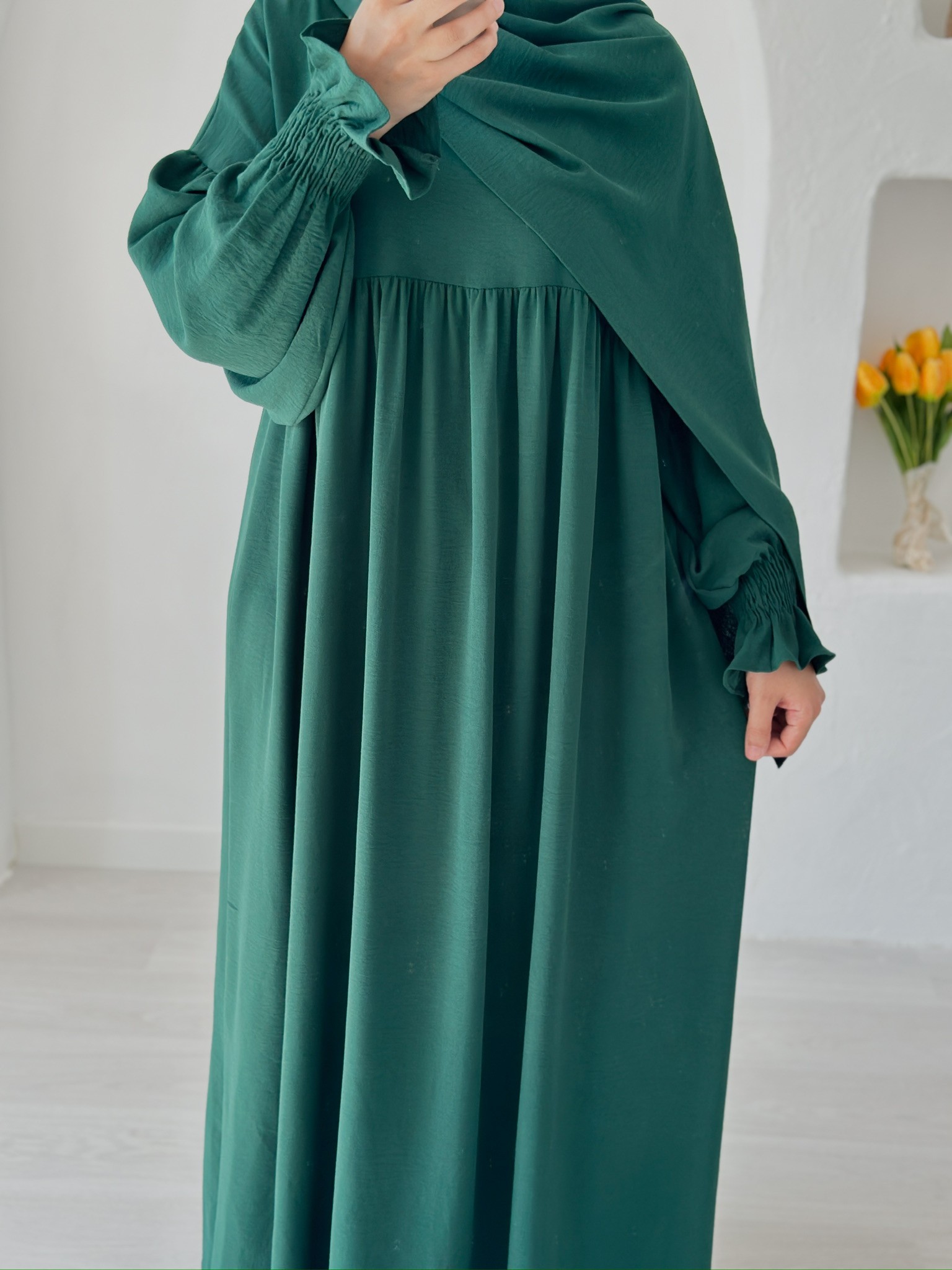 MİNA ABAYA +ŞAL ZÜMRÜT