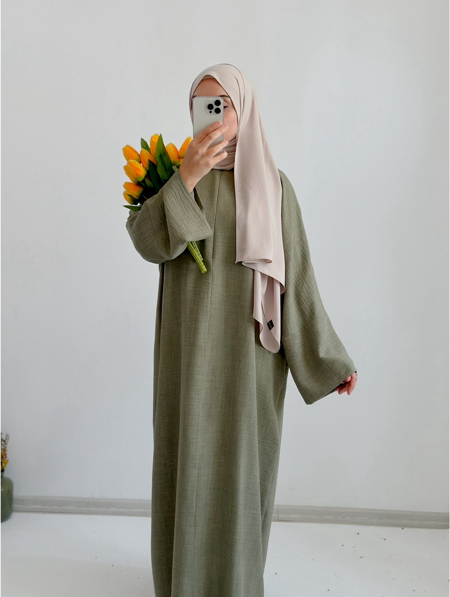 SOFYA ELBİSE  - HAKİ
