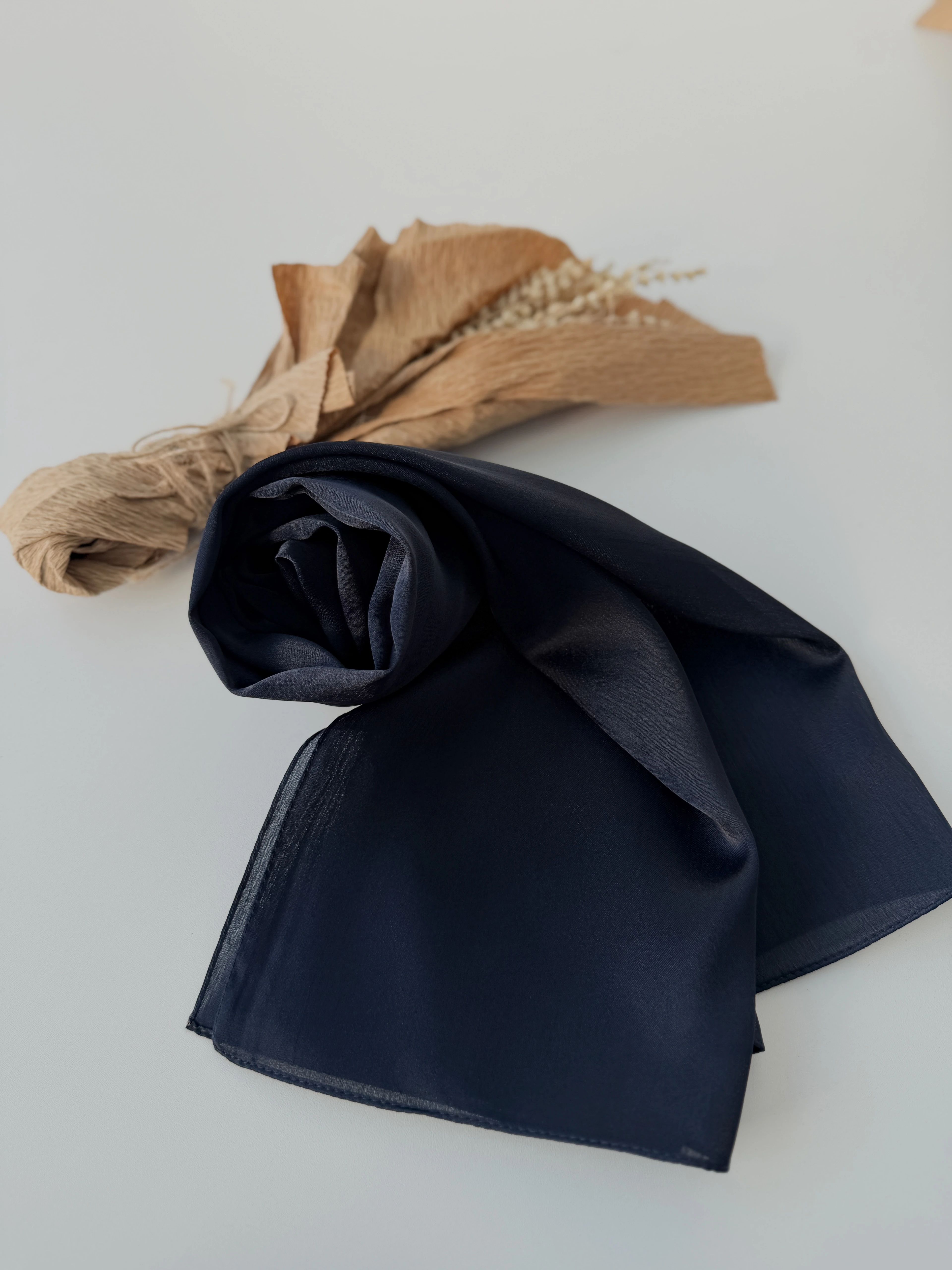 PIRILTI ŞAL LACİVERT 