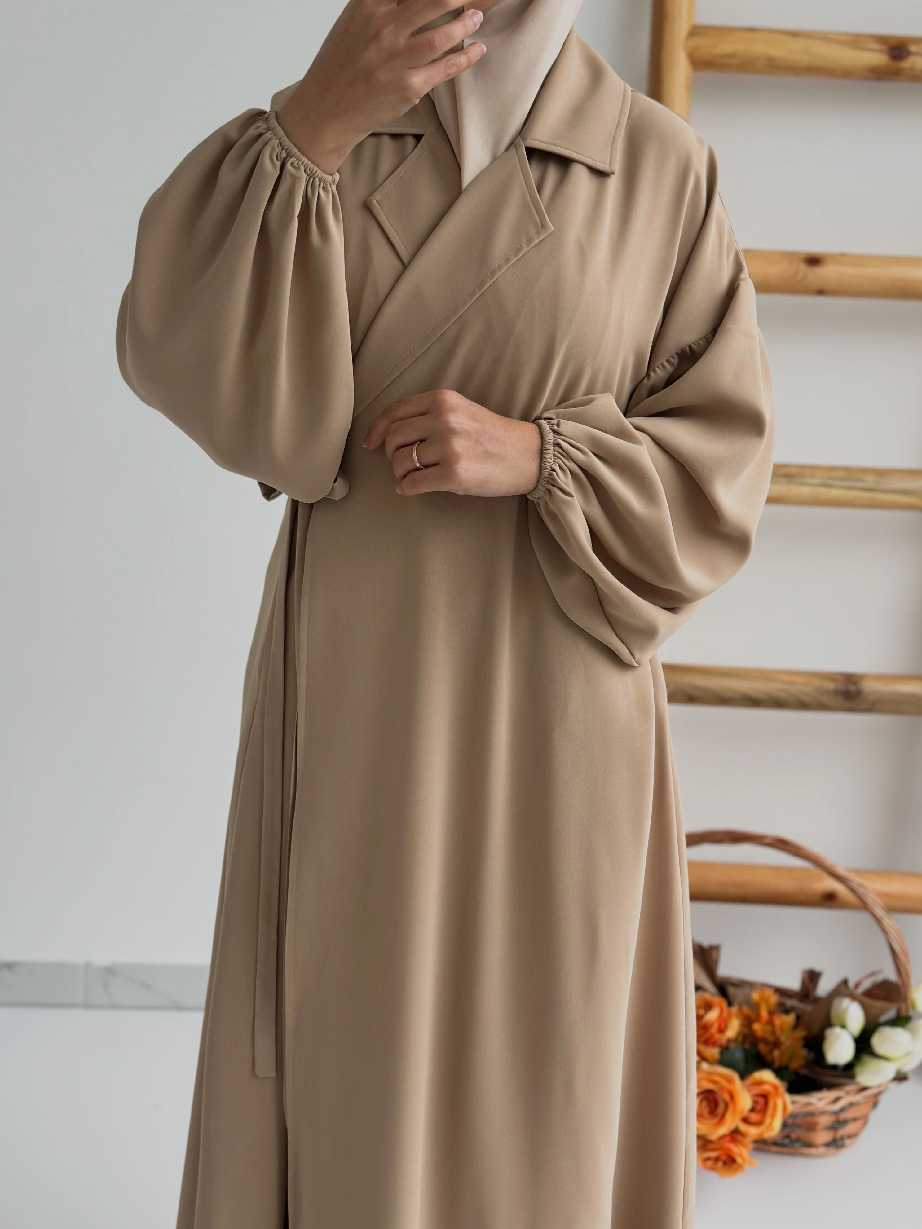 LİNDA KUMAŞ FERACE  - BEJ