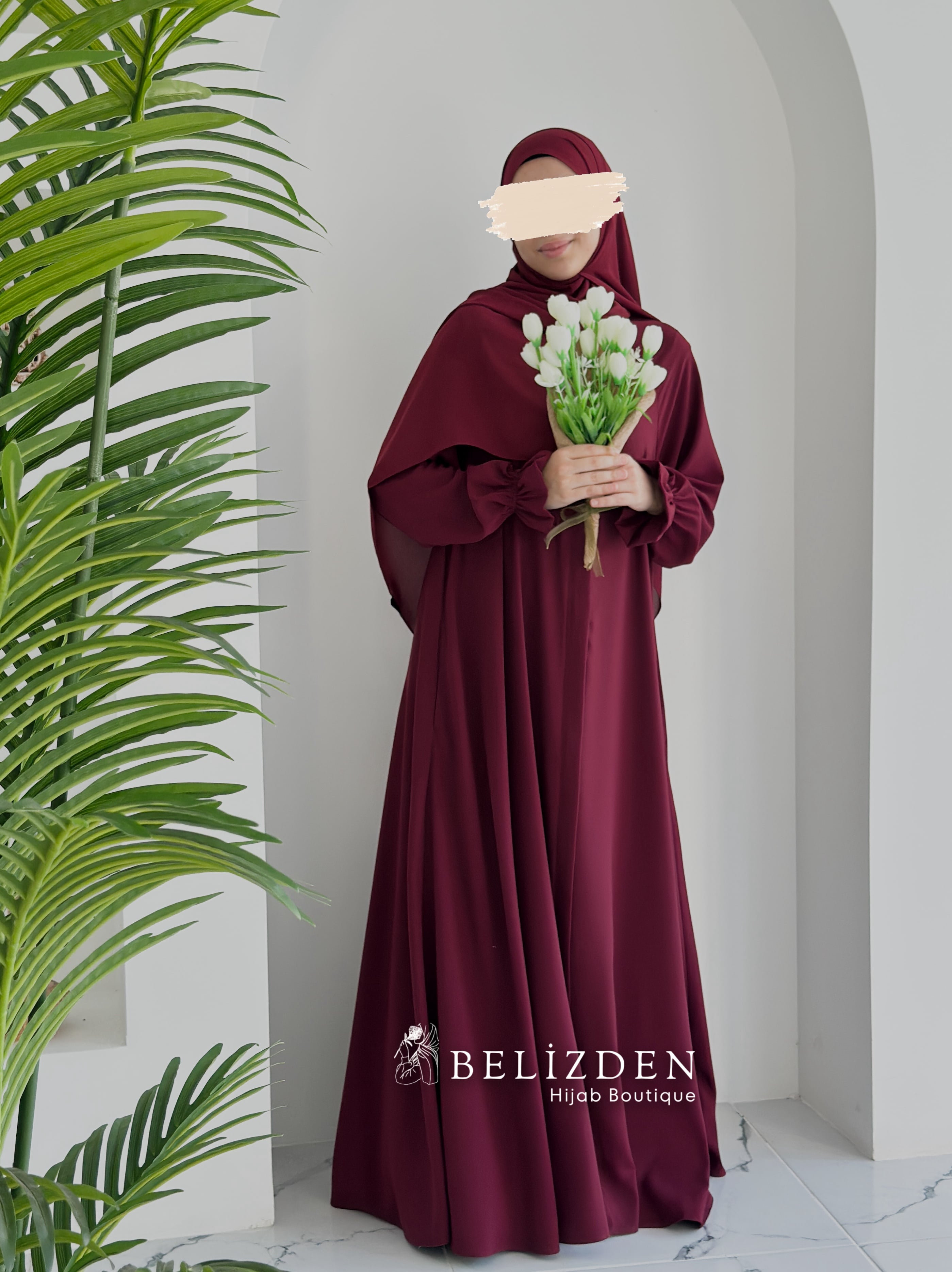 MİHRA FERACE  - BORDO
