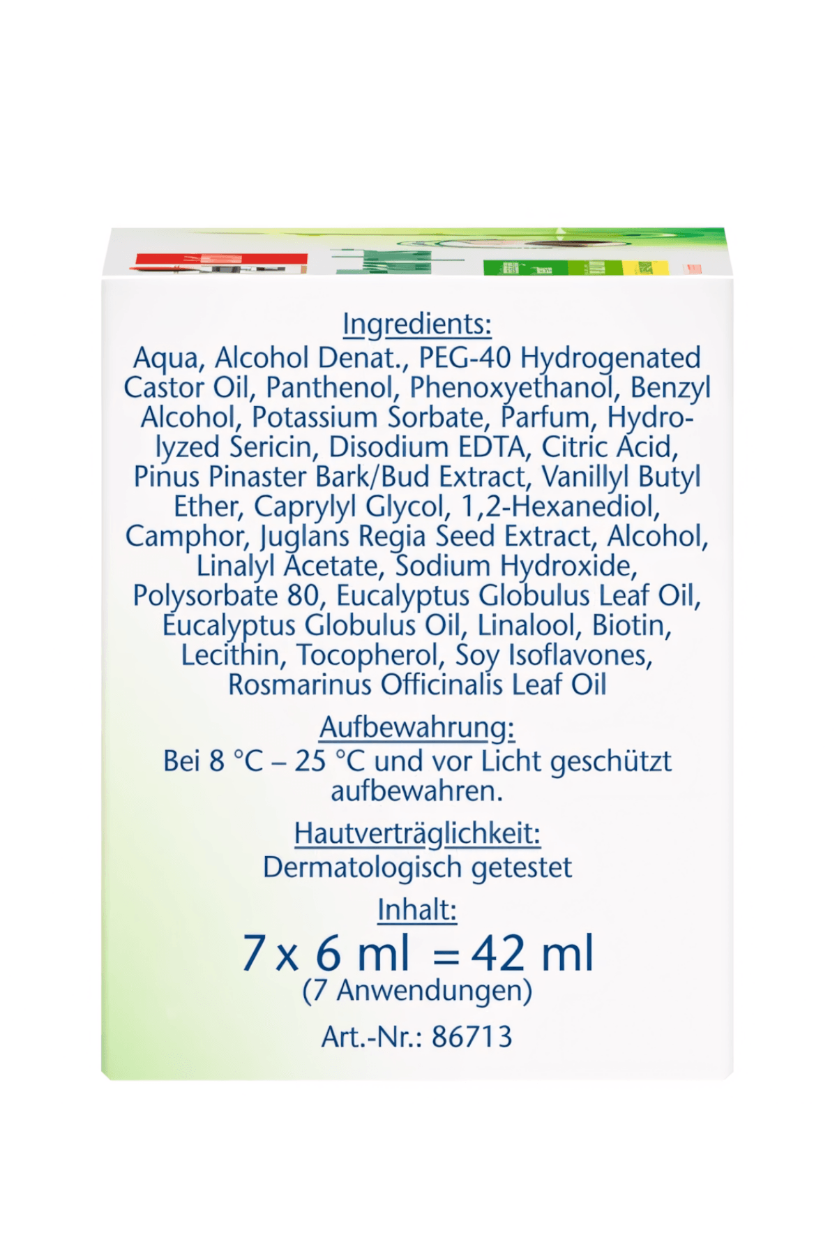 Doppelherz Aktiv Saç Bakım Serumu Dökülme Karşıtı (7 x 6 ml)