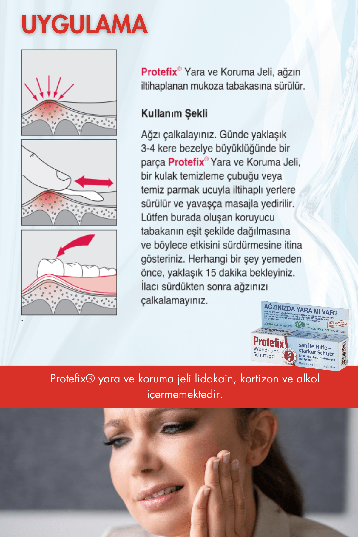 Protefix Ağız İçi Yara ve Koruma Jeli
