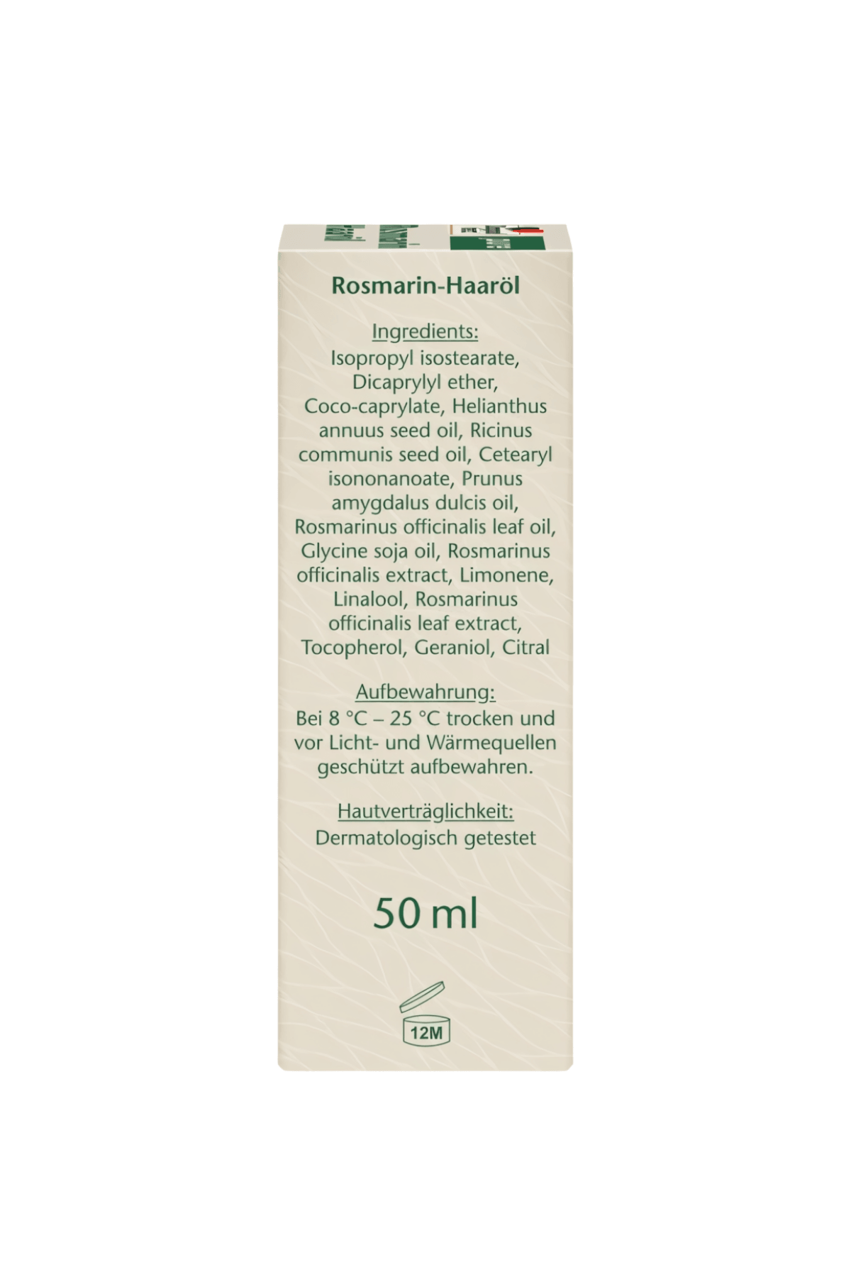 Doppelherz Biberiye Özü İçeren Saç Bakım Yağı 50 ml