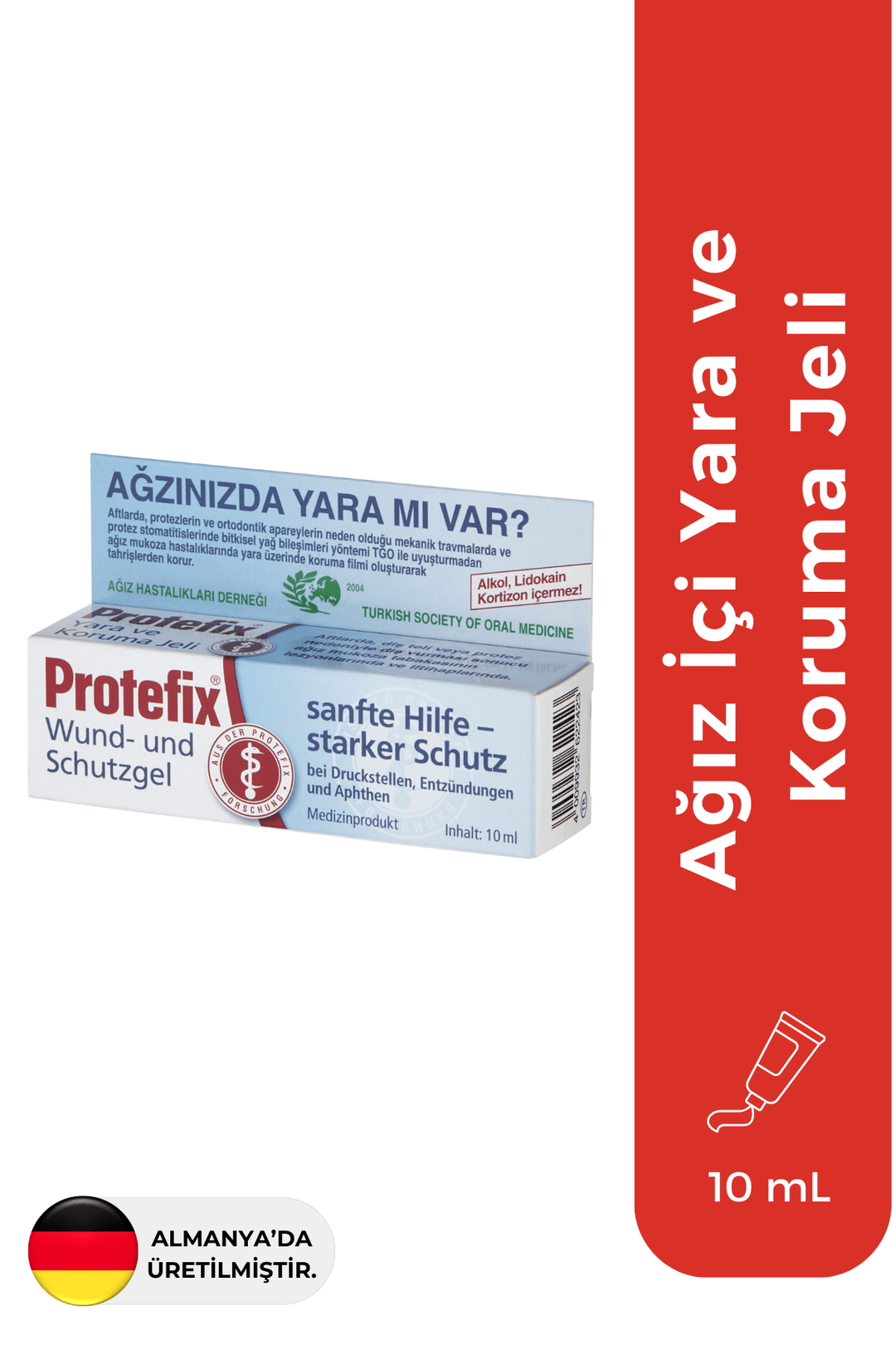 Protefix Ağız İçi Yara ve Koruma Jeli 10 ml ürün görseli