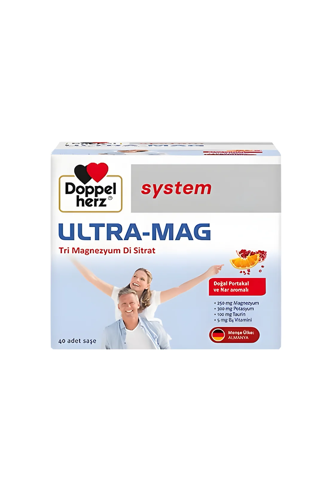 Doppelherz System Ultra-Mag 40 Saşe ürün görseli