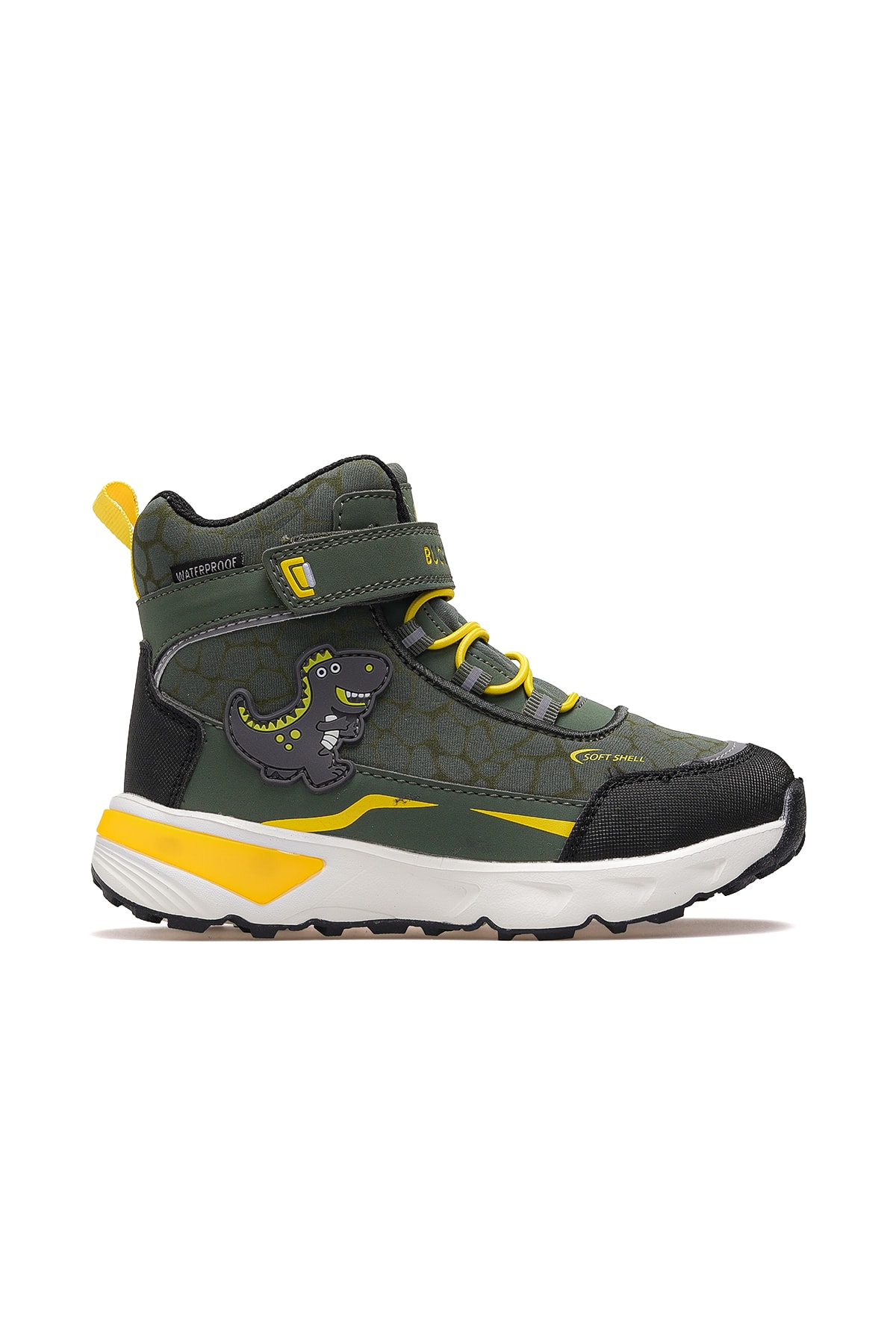 T-rex Erkek Çocuk Waterproff Işıklı Outdoor Bot BUCK3036 - HAKİ