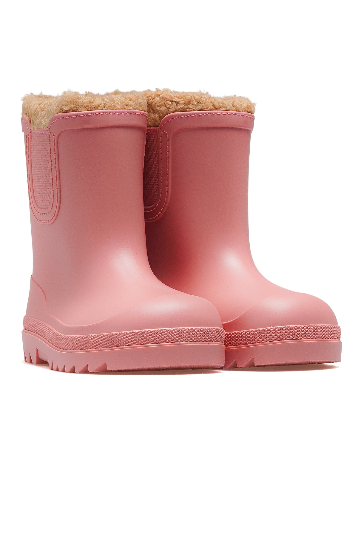 Verona Borreguito Kız Çocuk Kürklü Su Geçirmez Çizme W10340 PK - PEMBE