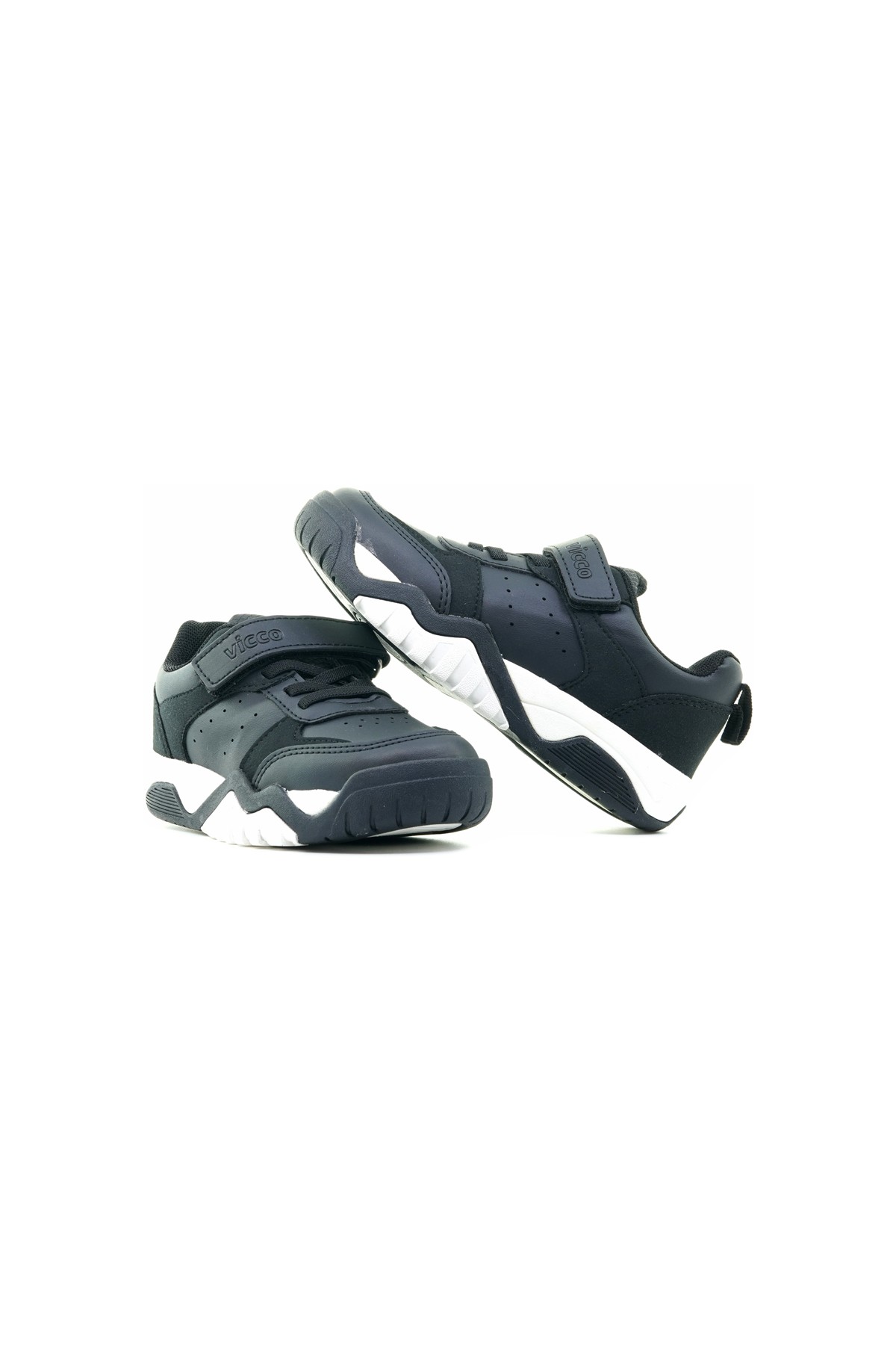 Vicco Maxi Unısex Çocuk Hafif Sneaker Spor Ayakkabı (26-37) 950.310 PU - SİYAH