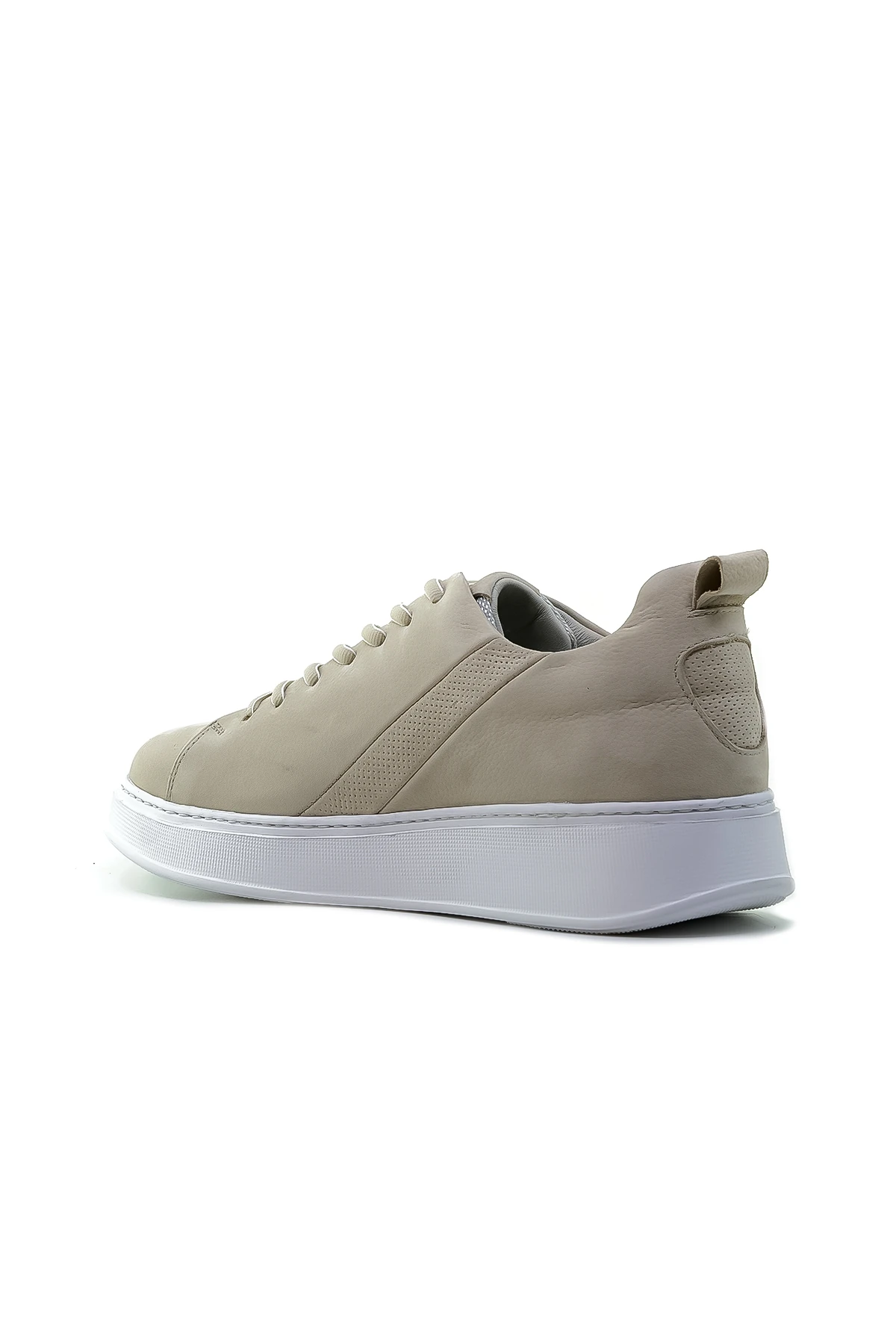 Yaşar Kaşlı Erkek Hakiki Deri Sneaker Günlük Ayakkabı (40-45) YKŞ-1539-2225 M - BEJ NUBUK