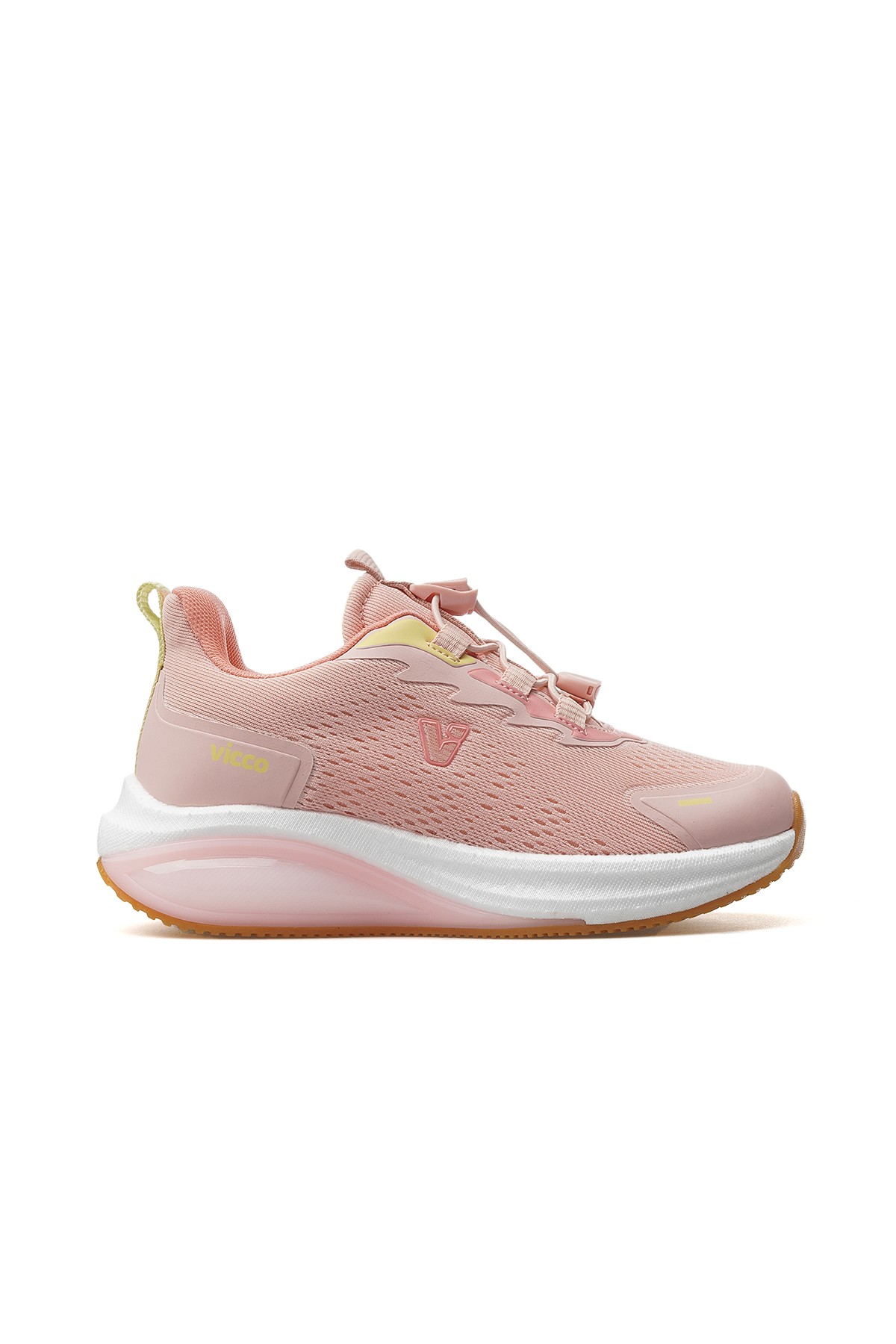 Knit Kız Çocuk Hafif Sneaker Spor Ayakkabı - PUDRA