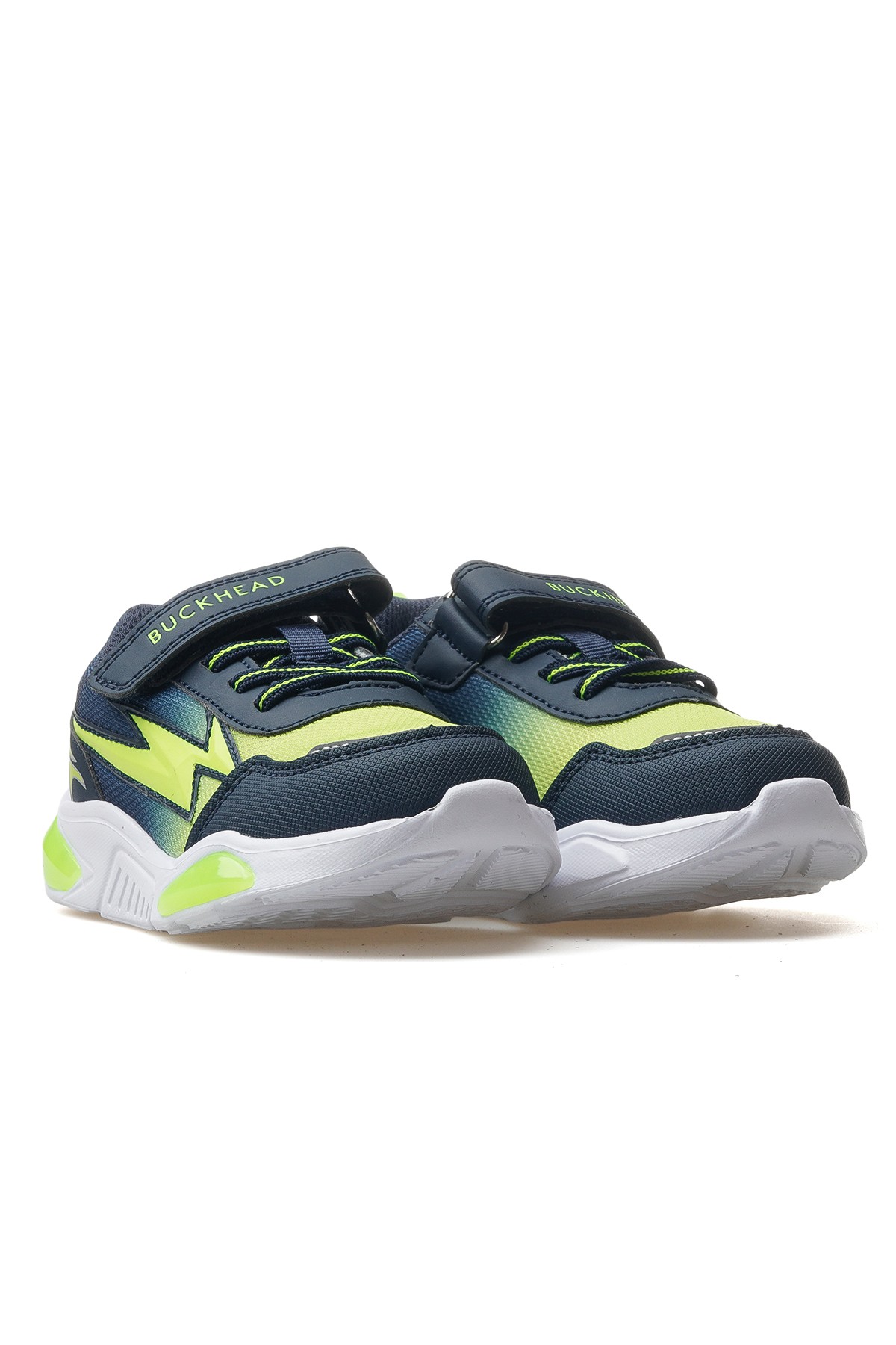 Erkek Çocuk Işıklı Sneaker Ayakkabı BUCK3022 F - LACİVERT YEŞİL