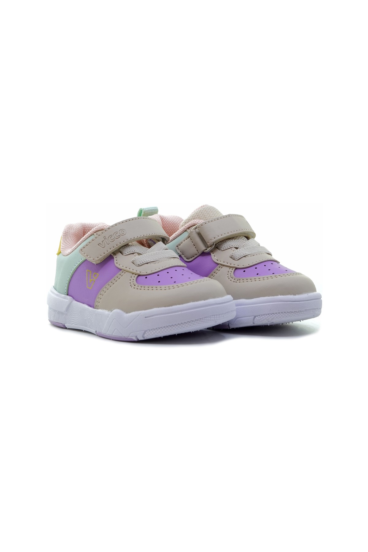 Vicco Ohio Kız Çocuk Anatomik Hafif Taban Snekaer Günlük Spor Ayakkabı (20-25) 346.147 BK - BEJ