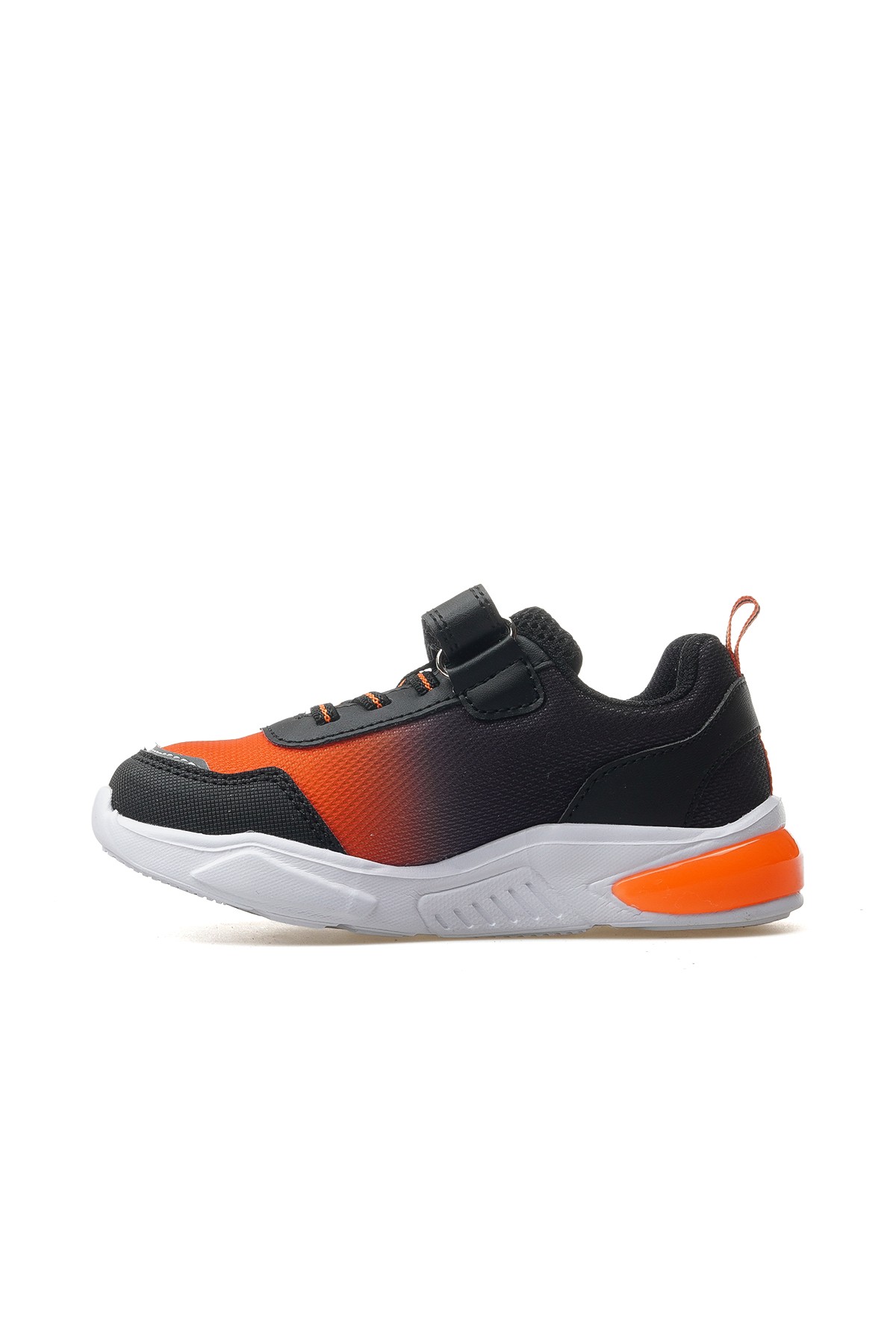 Erkek Çocuk Işıklı Sneaker Ayakkabı BUCK3022 F - SİYAH/TURUNCU
