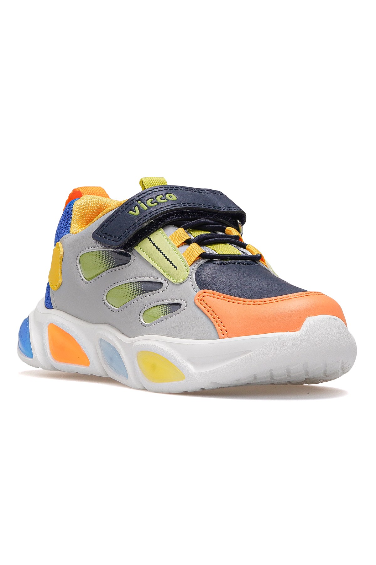 Lamb Erkek Çocuk Işıklı Hafif Sneaker Spor Ayakkabı 346.227 PE - GRİ