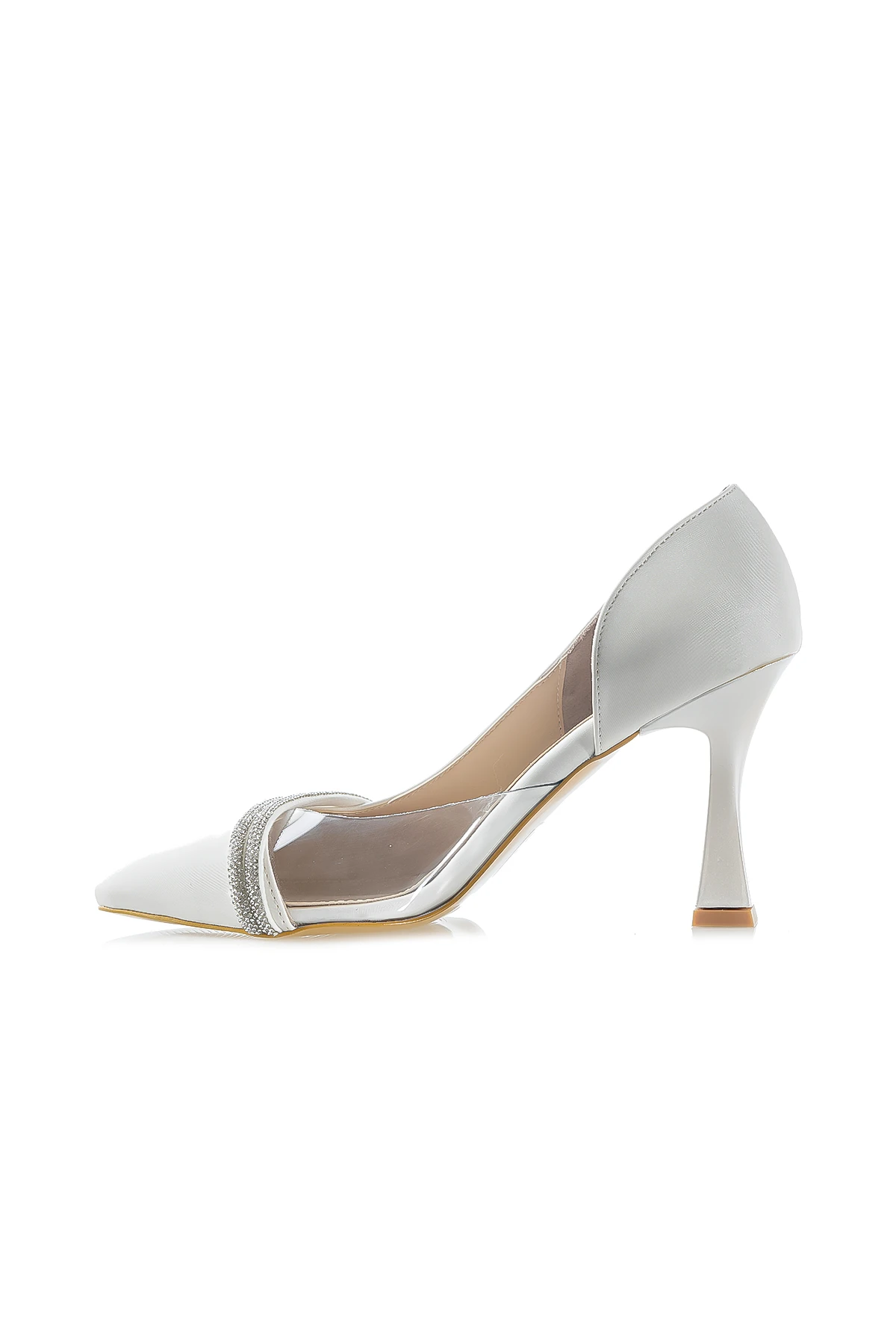 Yaşar Kaşlı Kadın Taş Detaylı Topuklu Ayakkabı (36-40) YKA-654 Z - SEDEF SATEN