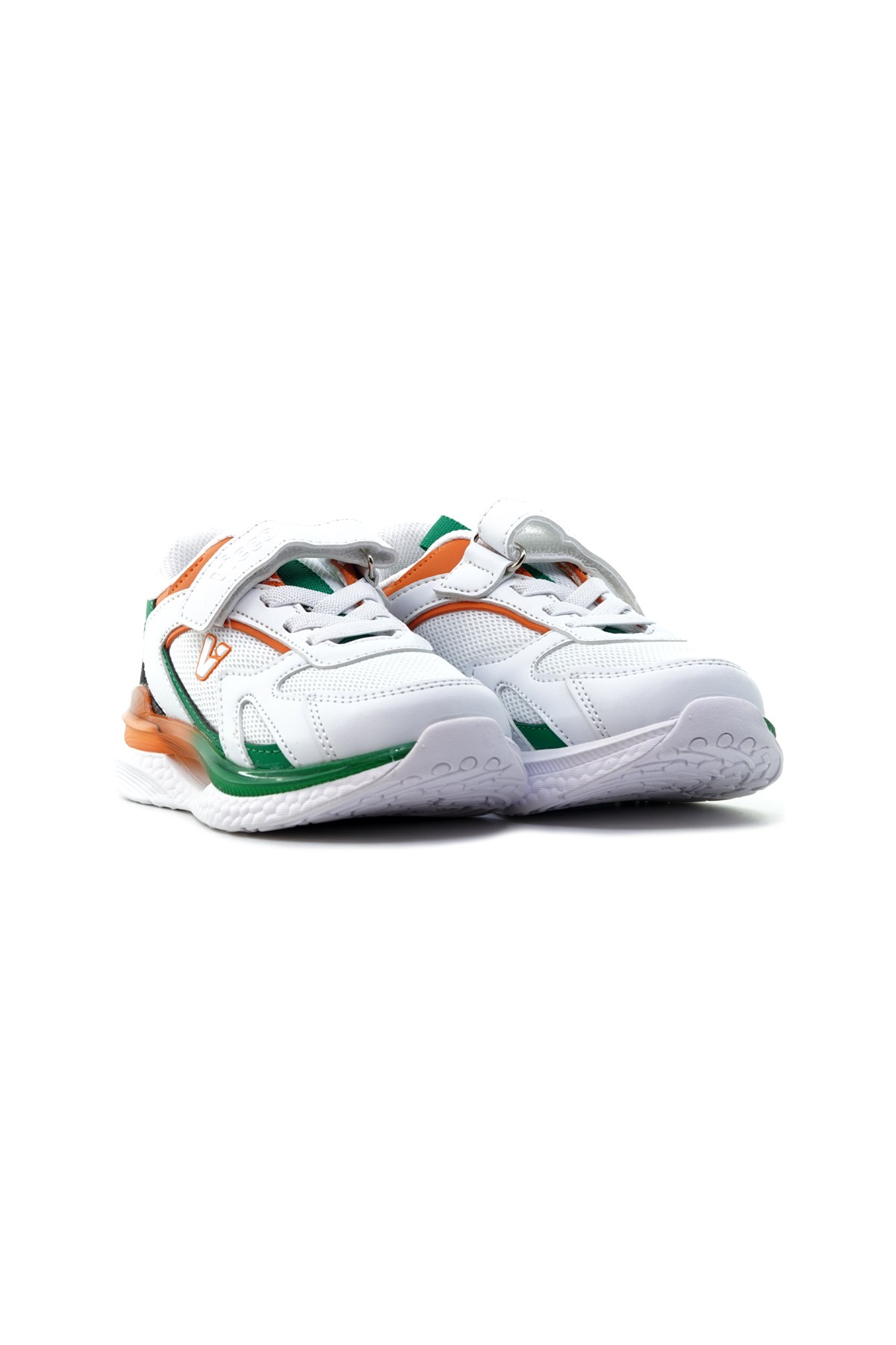 Vicco Massa Erkek Çocuk Hafif Günlük Sneaker Spor Ayakkabı (26-35) 346.112 PE - BEYAZ/SİYAH