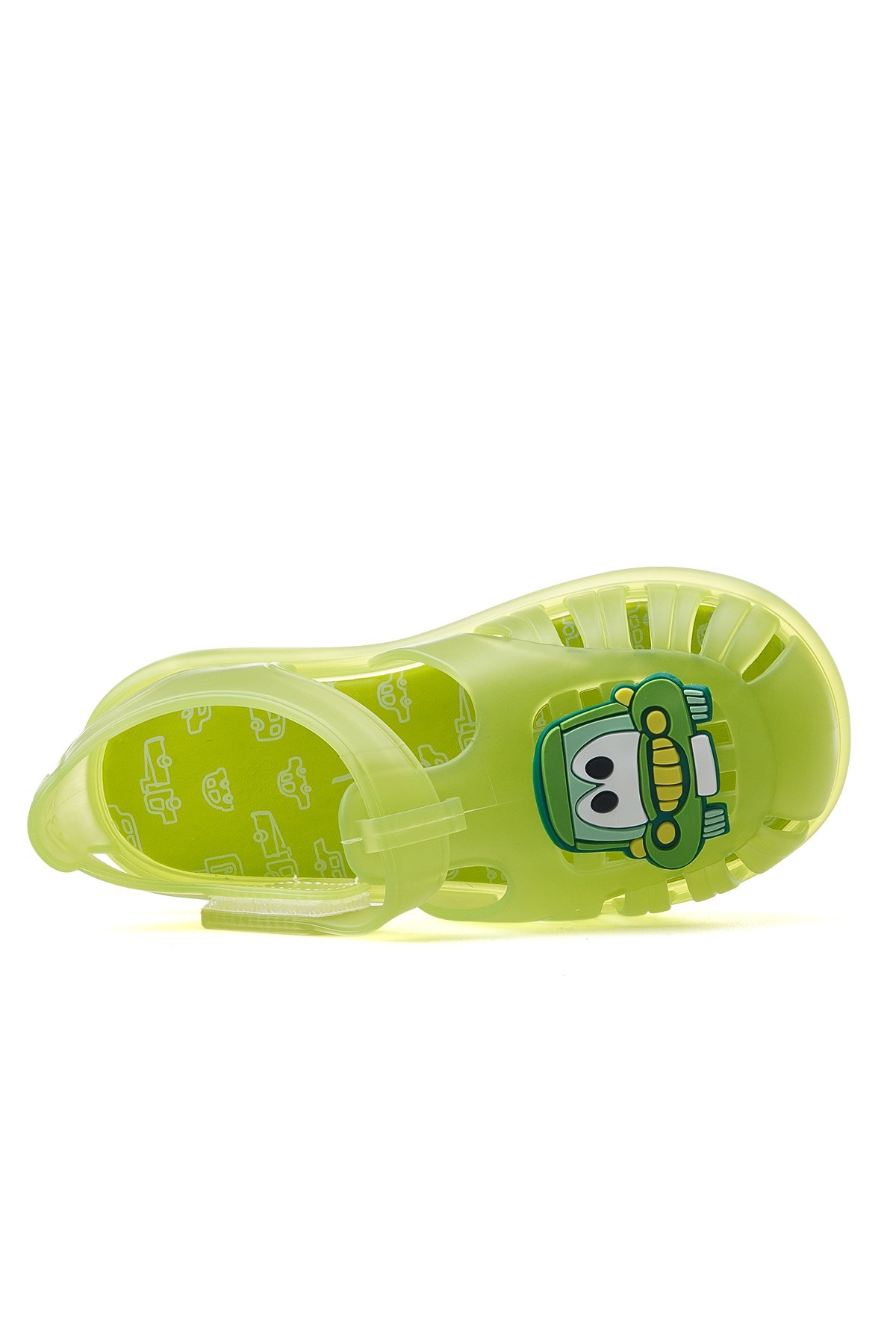 Tobby V. Car Unısex Çocuk Kaymaz Taban Günlük Sandalet S10321 - YEŞİL