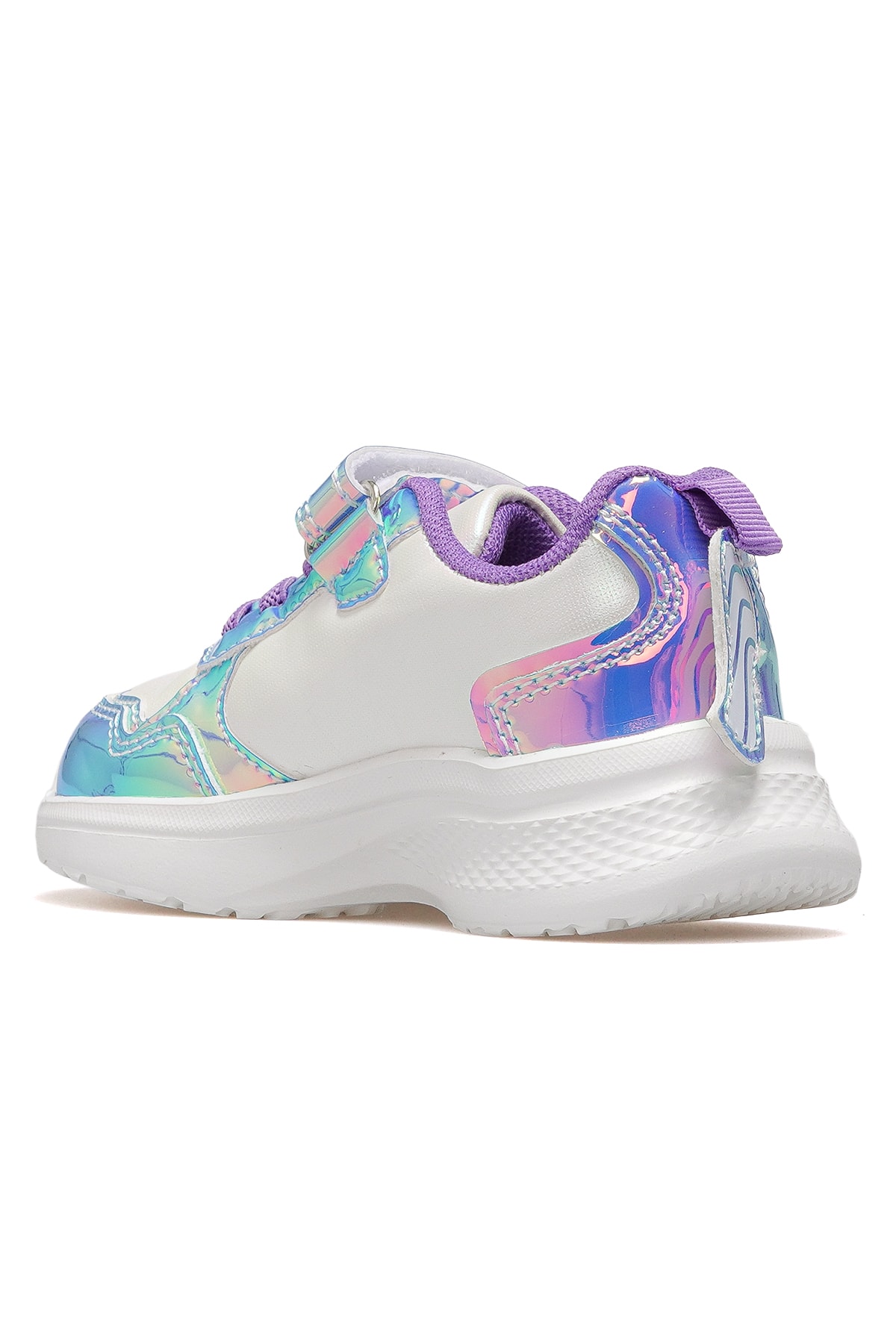 Bright Kız Çocuk Hafif Işıklı Sneaker Spor Ayakkabı BUCK3041 PK - GÜMÜŞ