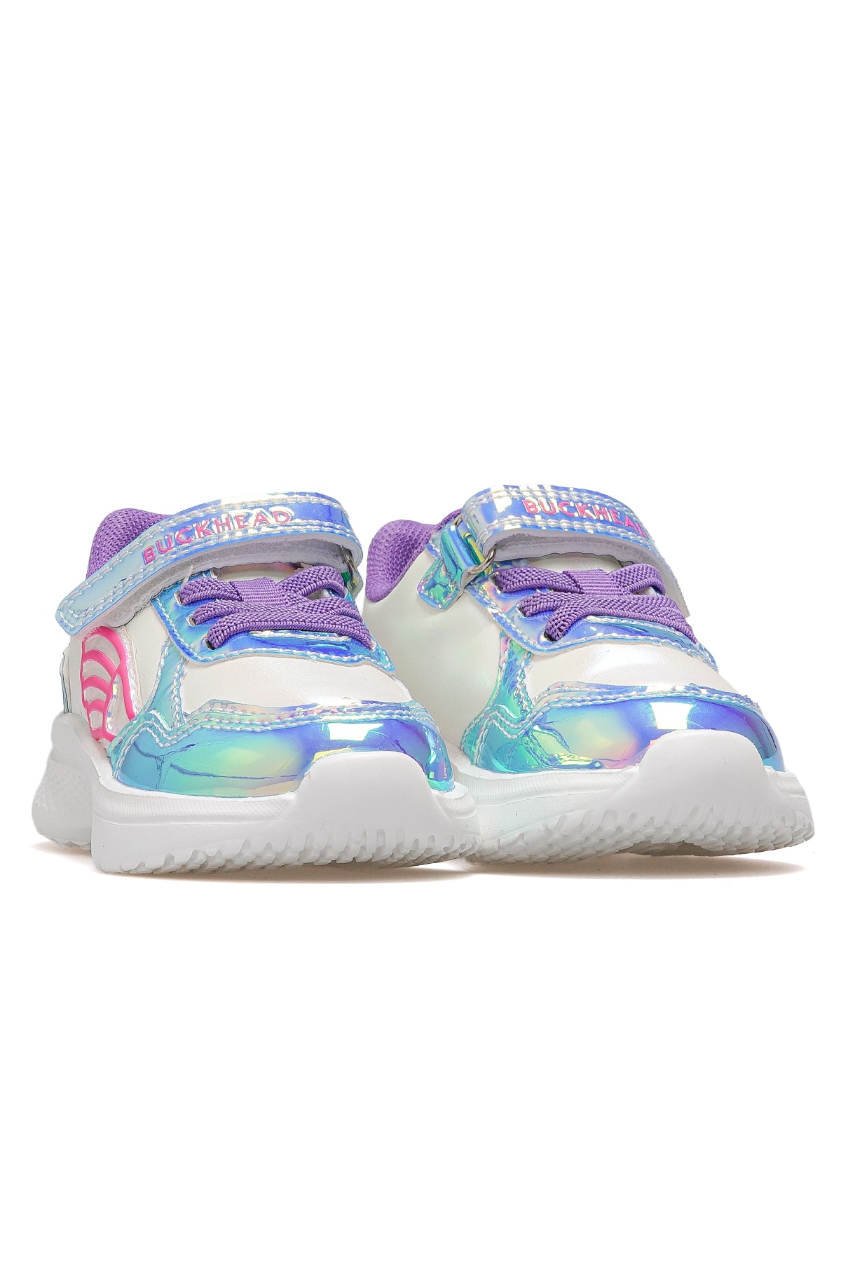 Bright Kız Çocuk Hafif Işıklı Sneaker Spor Ayakkabı BUCK3041 PK - GÜMÜŞ