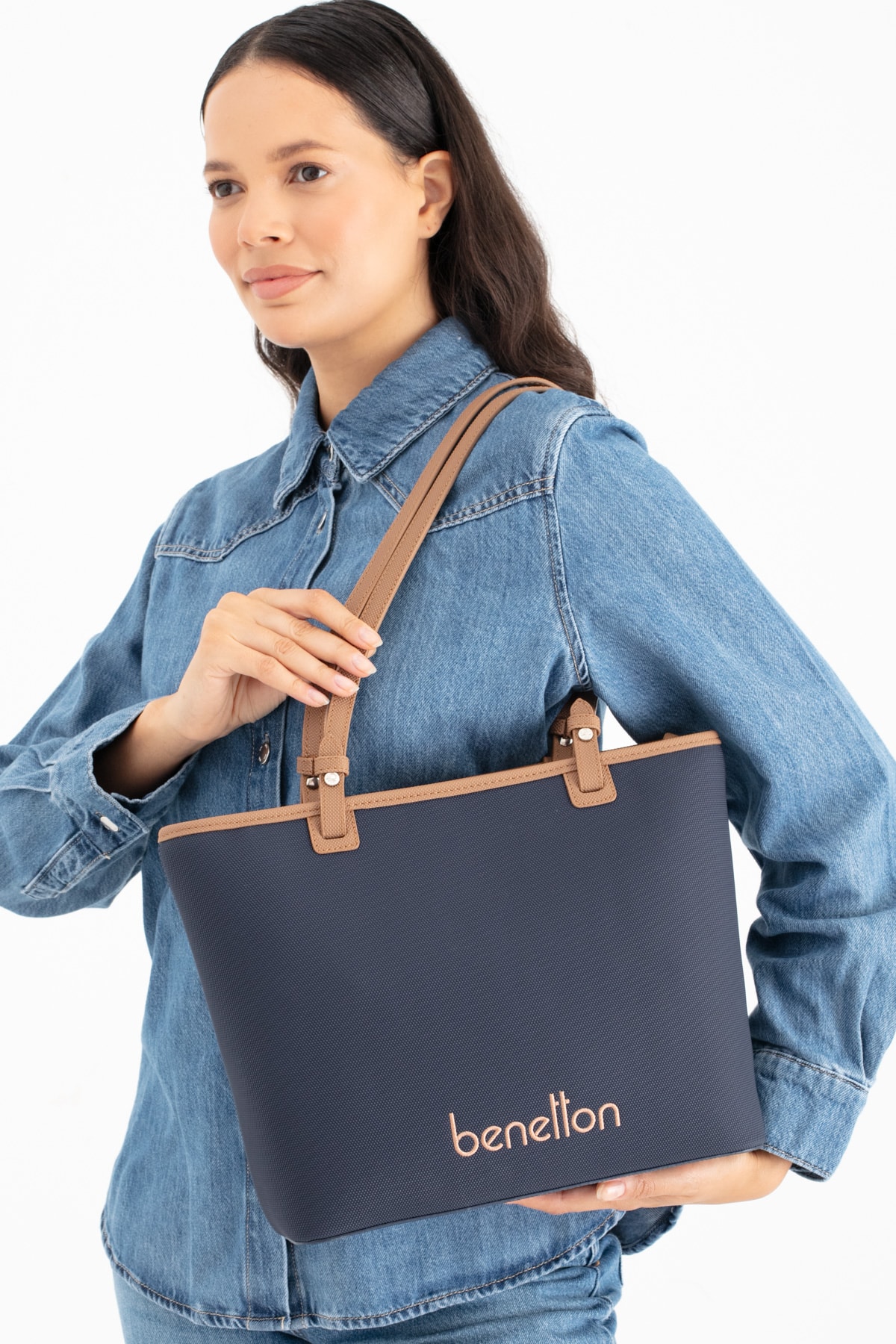 Kadın Omuz Kol Çantası BNT-1655 - LACİ/CAMEL