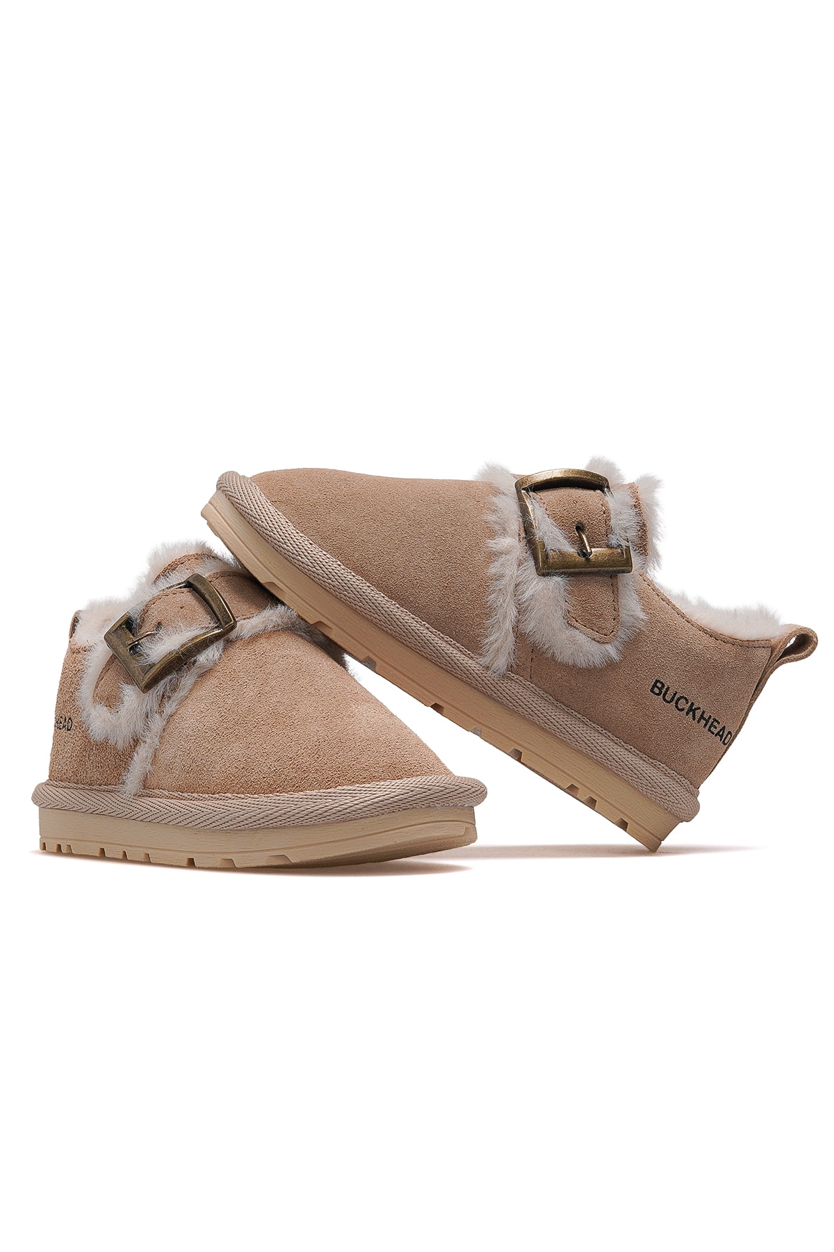 Slıde Unisex Çocuk Kürklü Günlük Bot BUCK3066 - BEJ