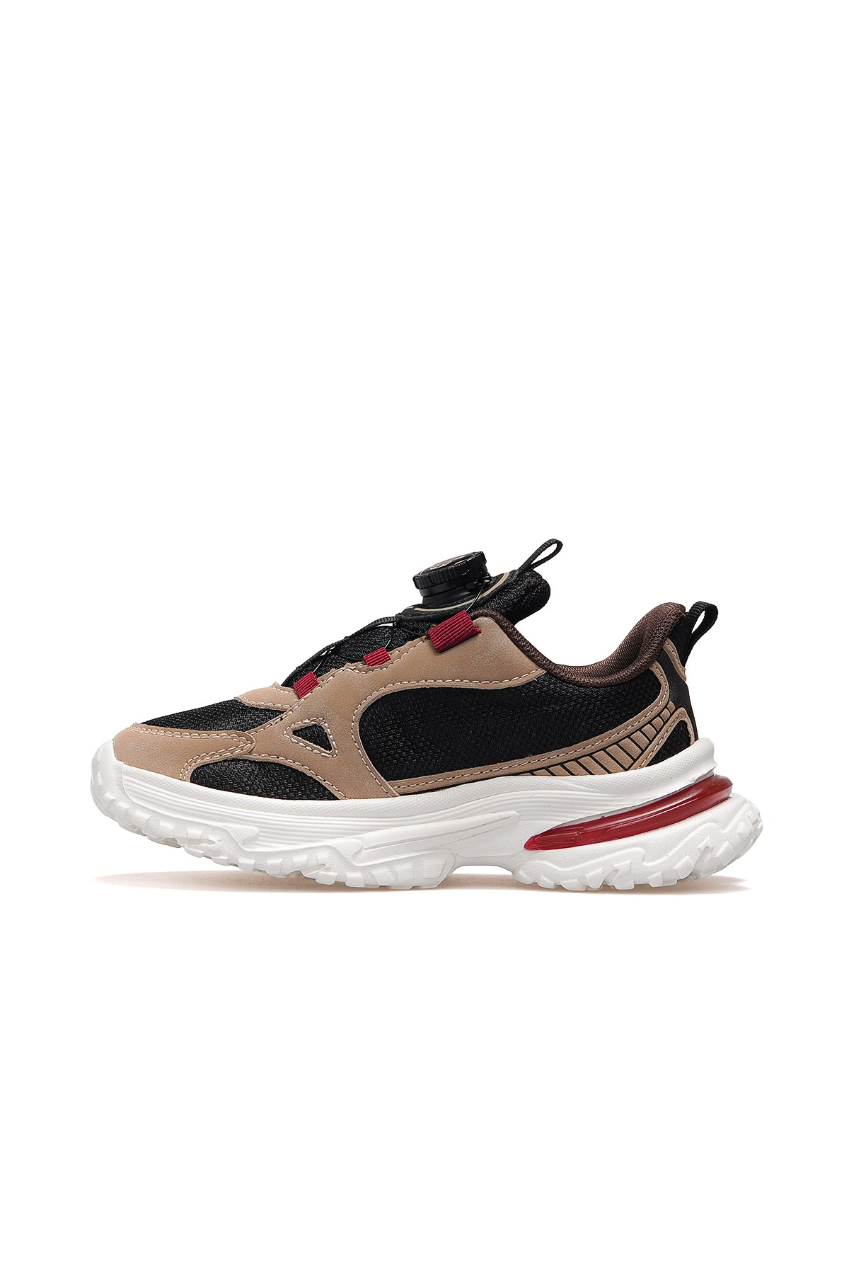Billy Erkek Çocuk Hafif Sneaker Spor Ayakkabı BUCK3053 - SİYAH/BEJ