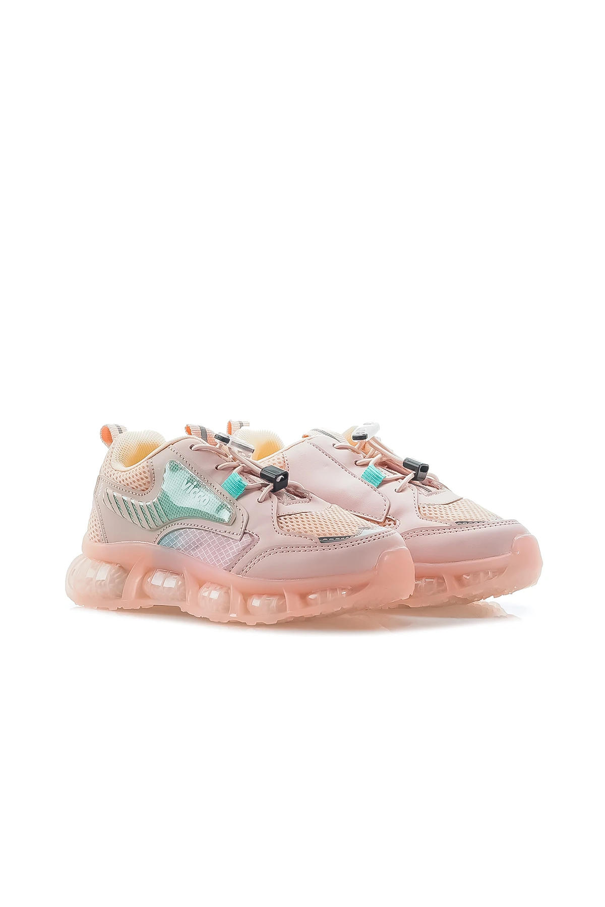 Vicco Corn Kız Çocuk Anatomik Taban Sneaker Spor Ayakkabı (26-35) 346.131 PK - PUDRA