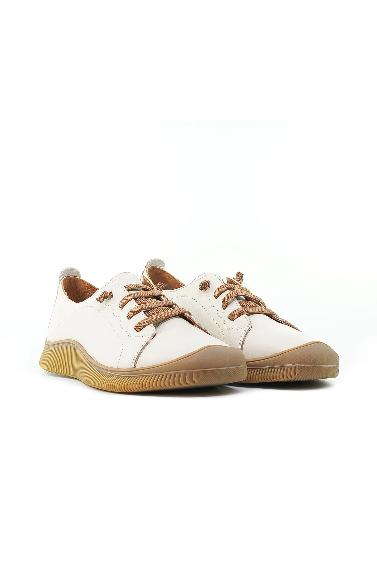 Venüs Kadın Hakiki Deri Casual Comfort Günlük Ayakkabı (36-41) 2413504Y Z - BEJ