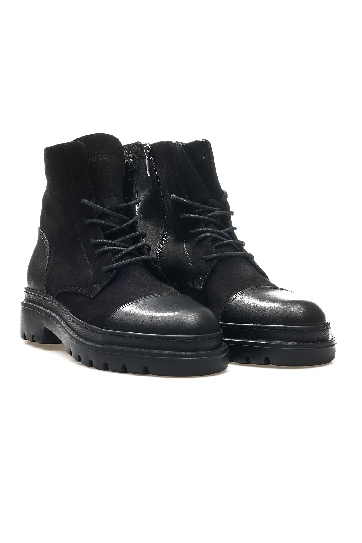 Pierre Cardin Erkek Hakiki Deri Casual Günlük Bot (40-44) 77810 M - SİYAH NUBUK
