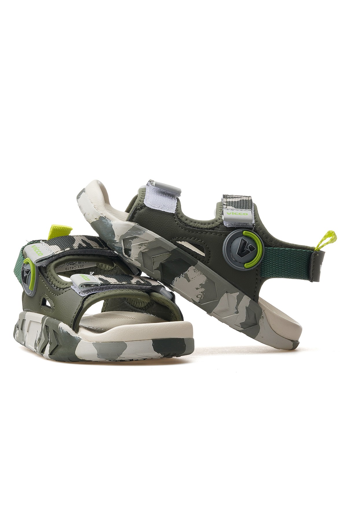 Tape Erkek Çocuk Sandalet 332.206 PE - HAKİ
