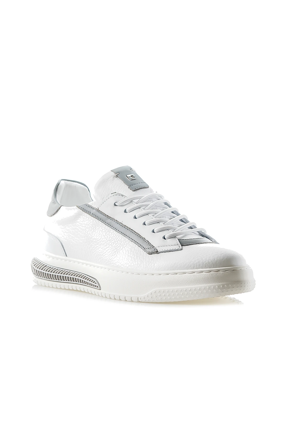 Pierre Cardin Erkek Hakiki Deri Snekaer Günlük Ayakabı (40-44) 335744 M - BEYAZ