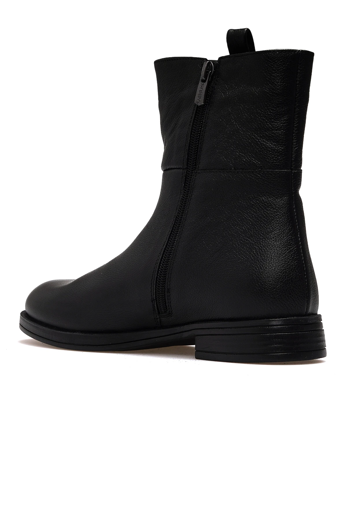 Kadın Hakiki Deri Casual Günlük Bot 2552701K Z - SİYAH