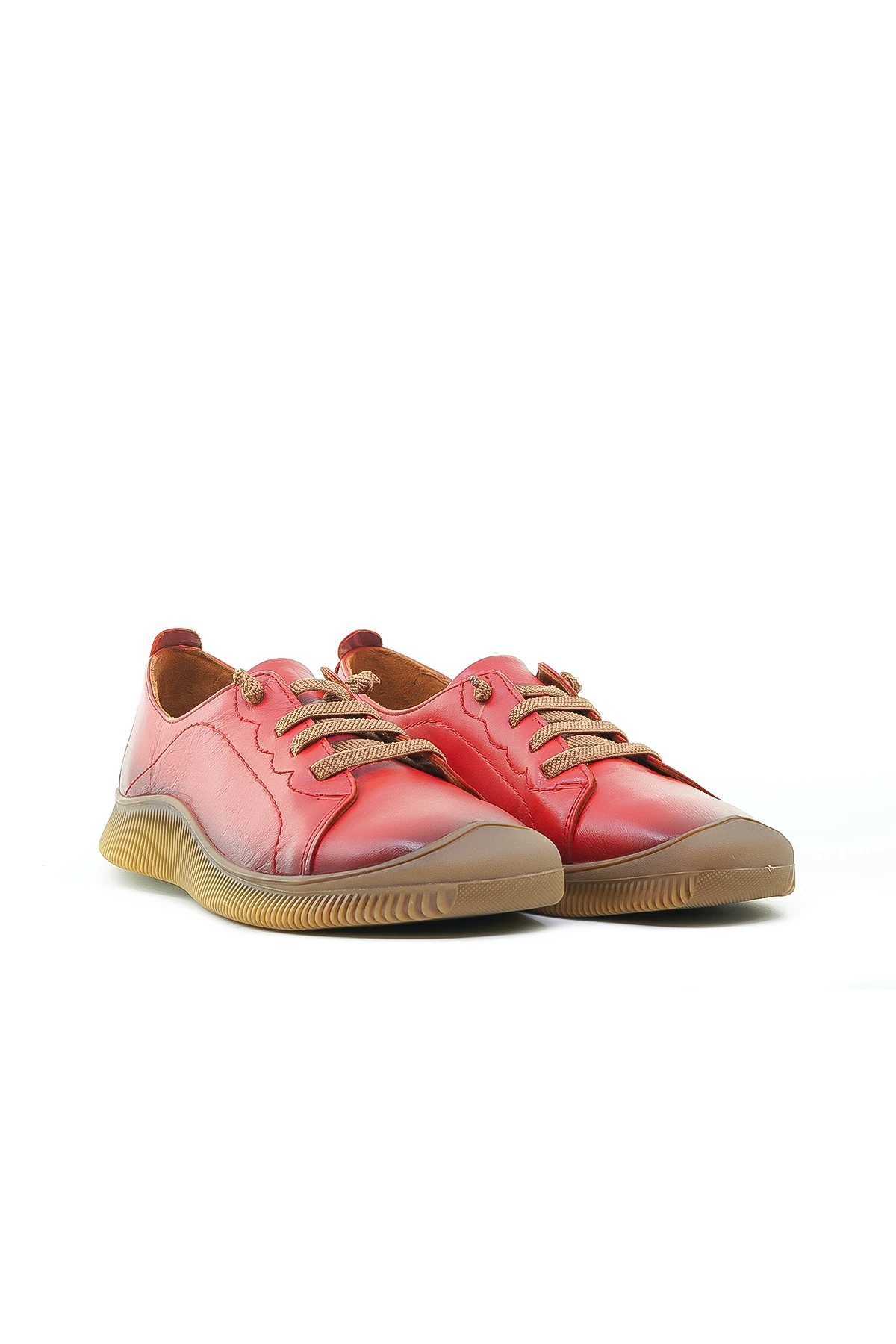 Venüs Kadın Hakiki Deri Casual Comfort Günlük Ayakkabı (36-41) 2413504Y Z - KIRMIZI