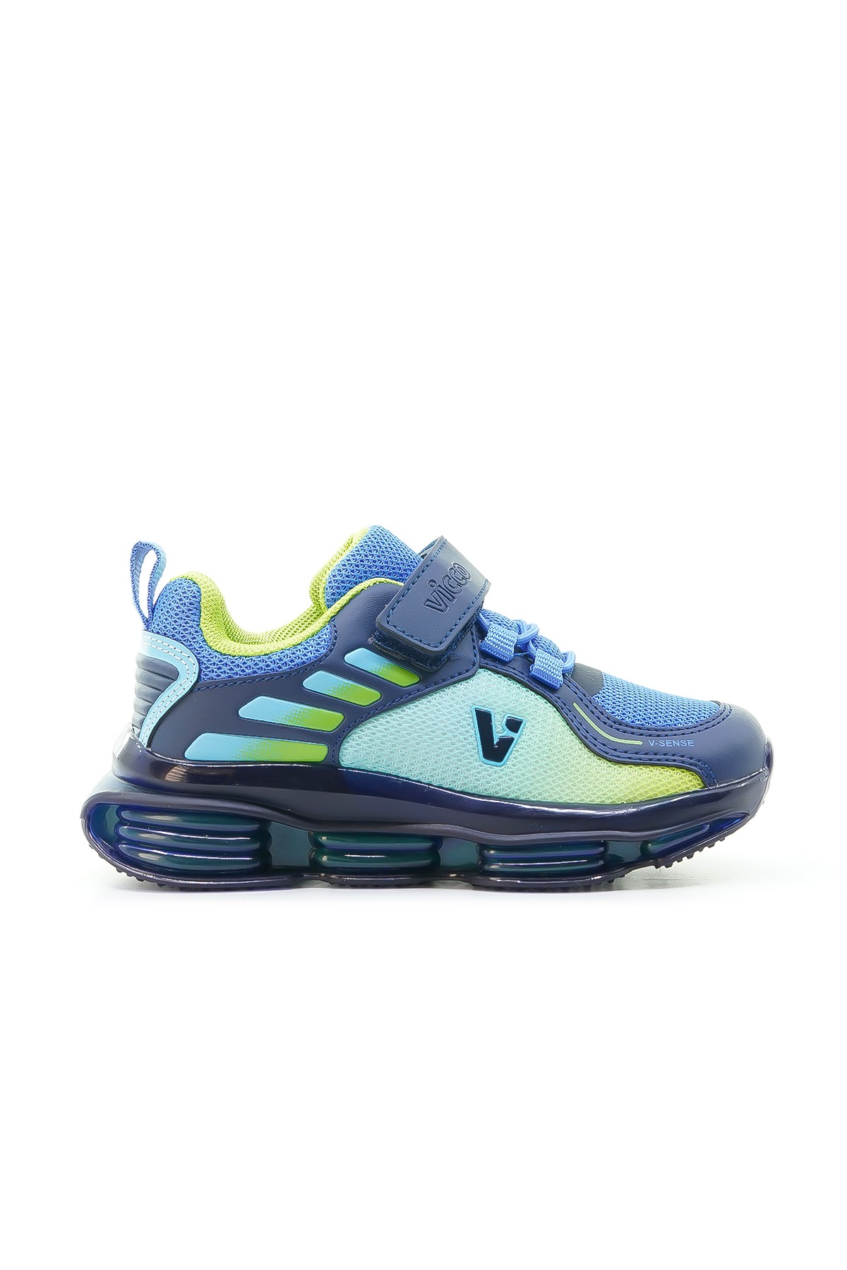 Vicco Oslo Erkek Çocuk Anatomik Air Taban Sneaker Günlük Spor Ayakkabı (26-37) 346.152 FE - SAKS MAVİ