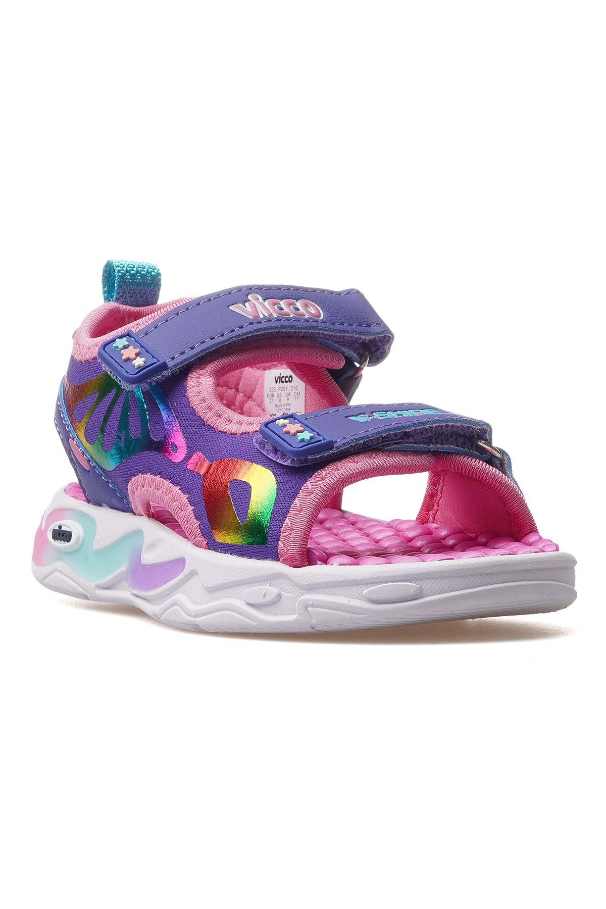But Kız Çocuk Işıklı Sandalet 332.210 PK - MOR
