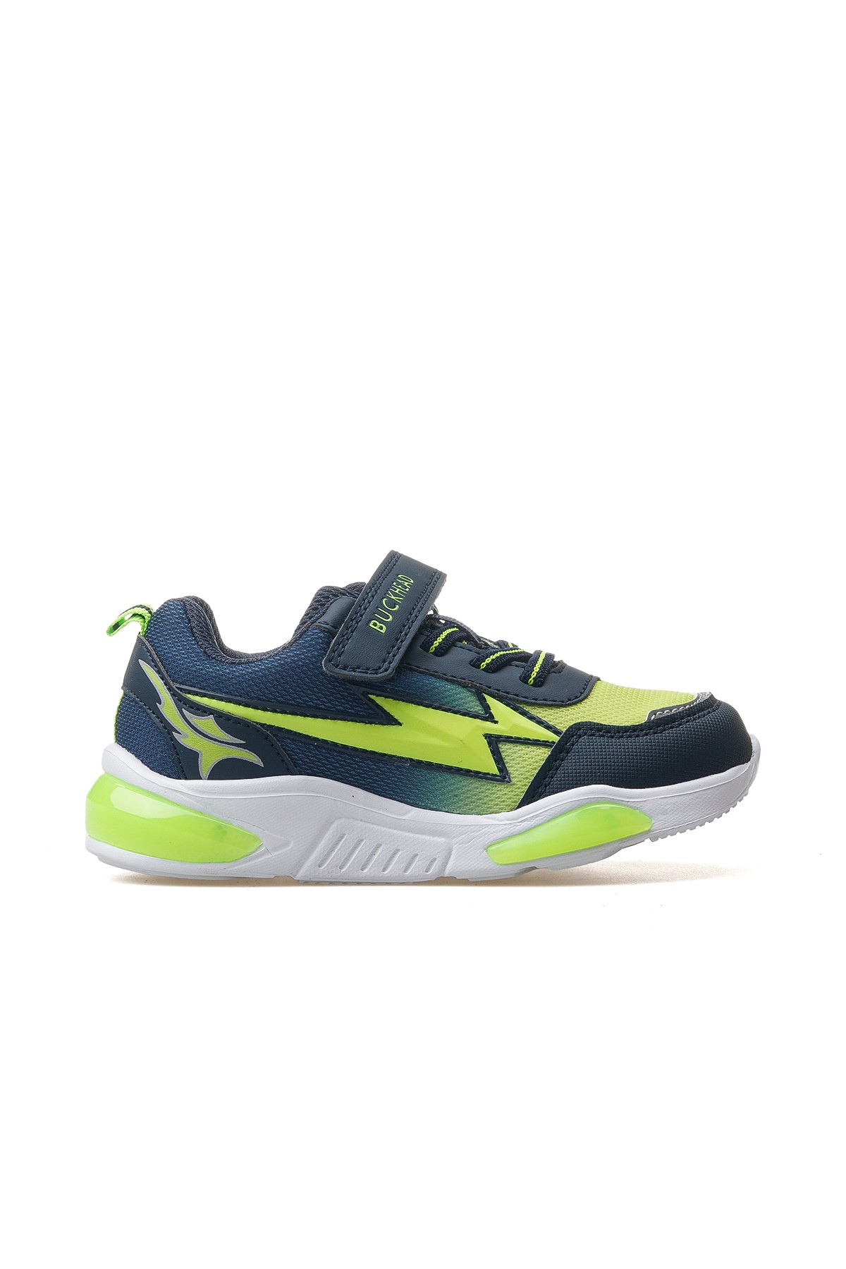 Erkek Çocuk Işıklı Sneaker Ayakkabı BUCK3022 F - LACİVERT YEŞİL