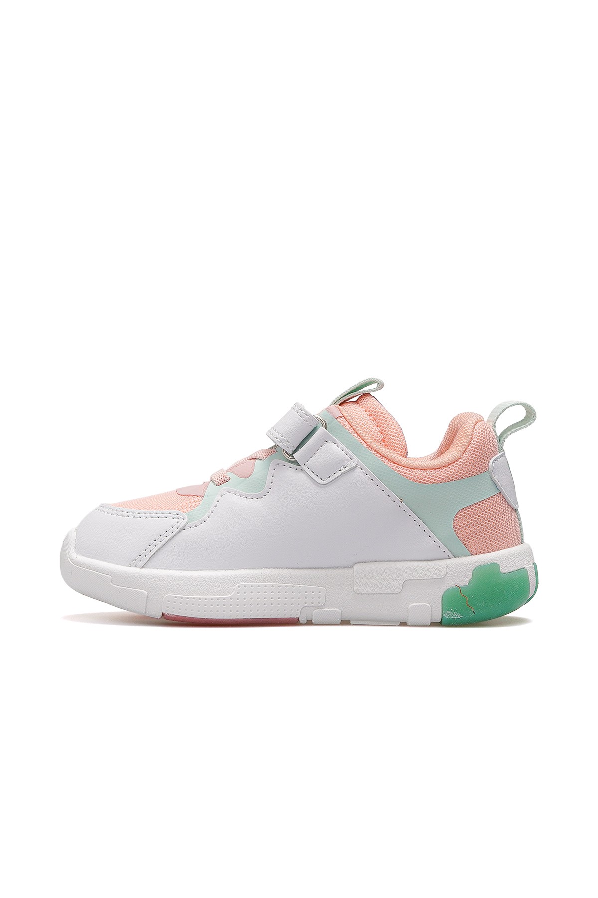 Phonex Kız Çocuk Hafif Işıklı Sneaker Spor Ayakkabı 346.209 PK - PUDRA