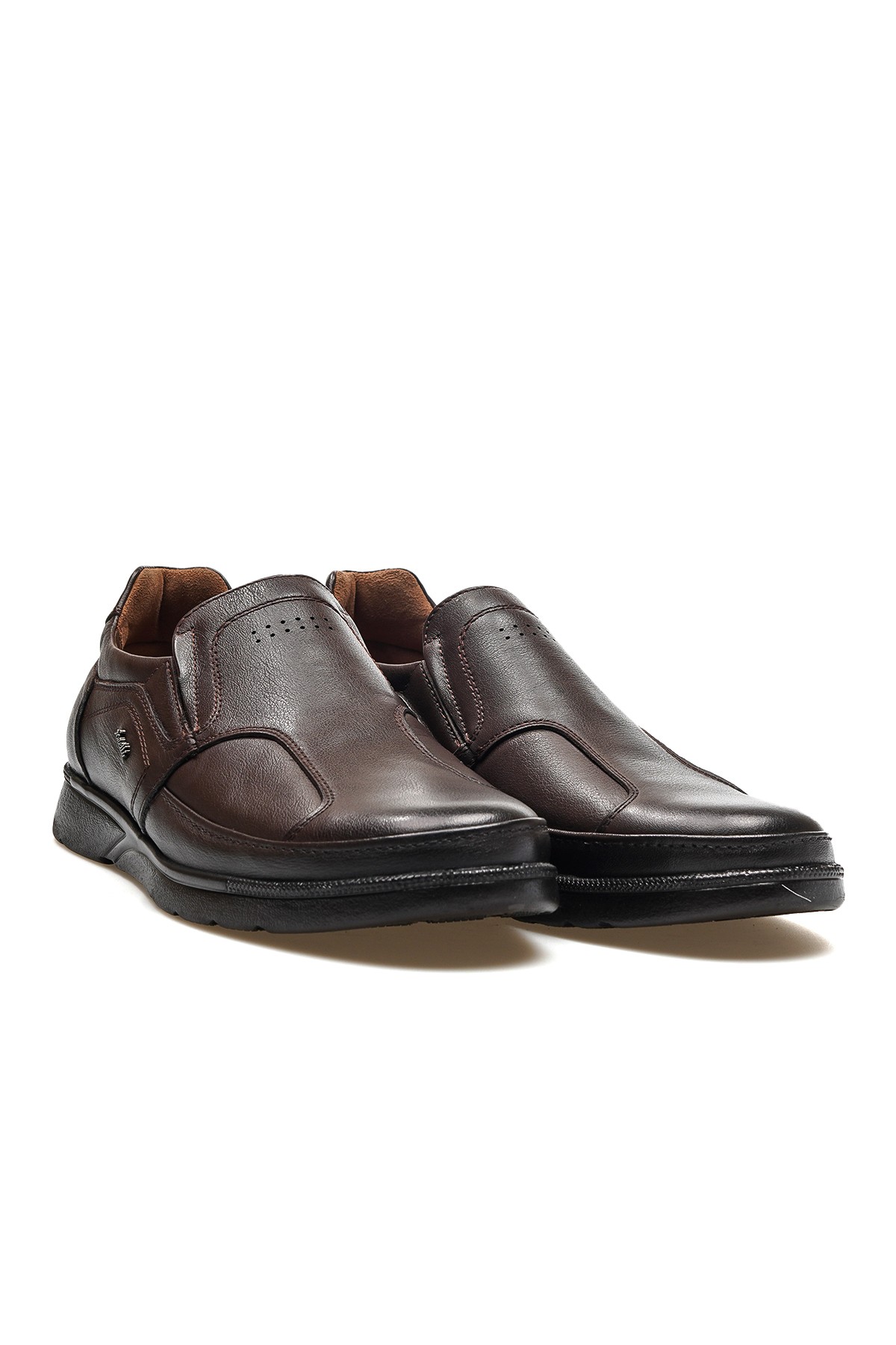 Hoka-h Erkek Hakiki Deri Kemik Çıkıntısı Ortopedik Ayakkabı 32606 M - KAHVE
