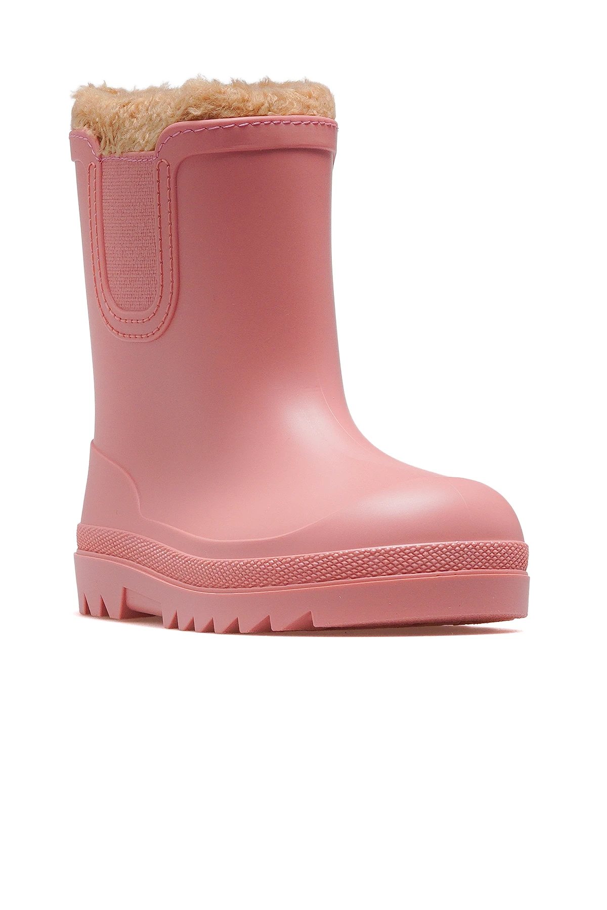 Verona Borreguito Kız Çocuk Kürklü Su Geçirmez Çizme W10340 PK - PEMBE