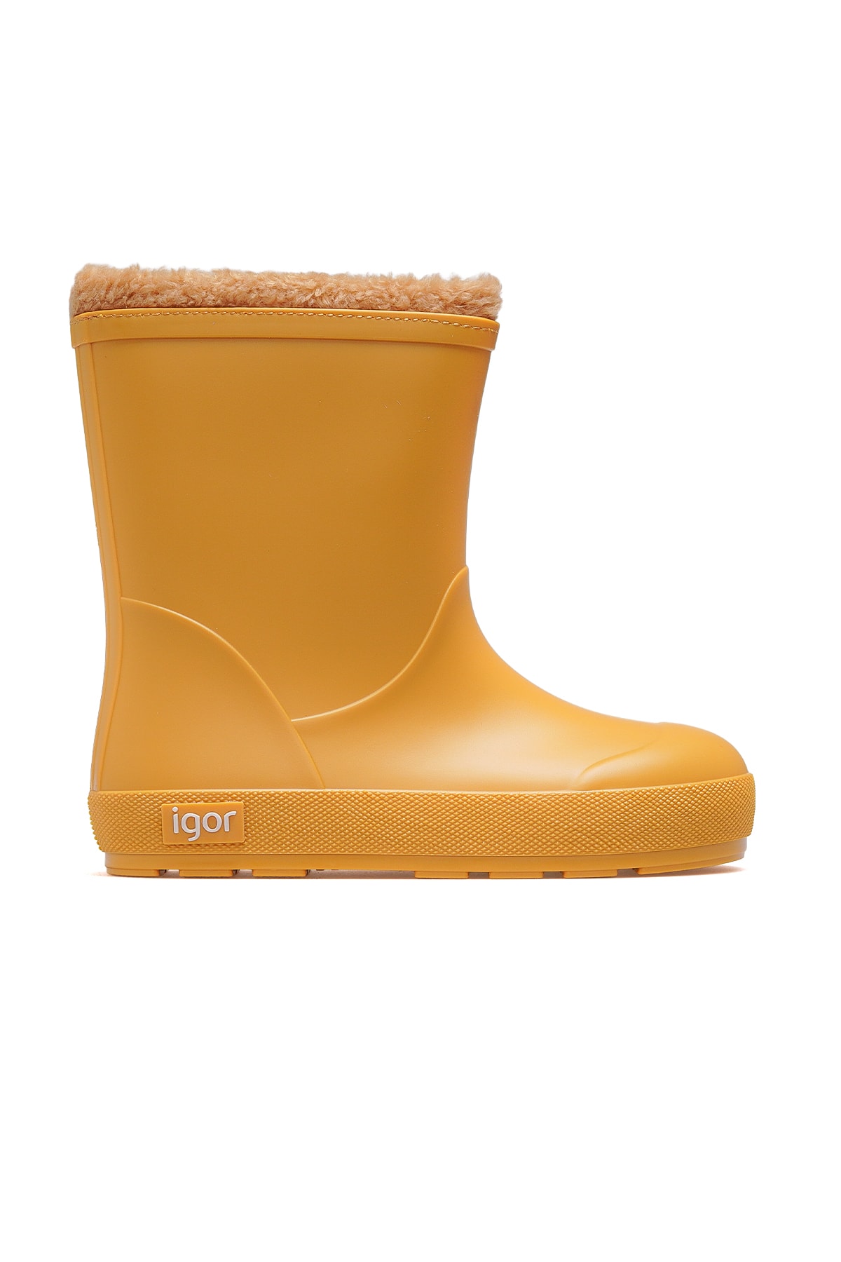 Yogi Borreguito Unisex Çocuk Kürklü Su Geçirmez Çizme W10306 - SARI