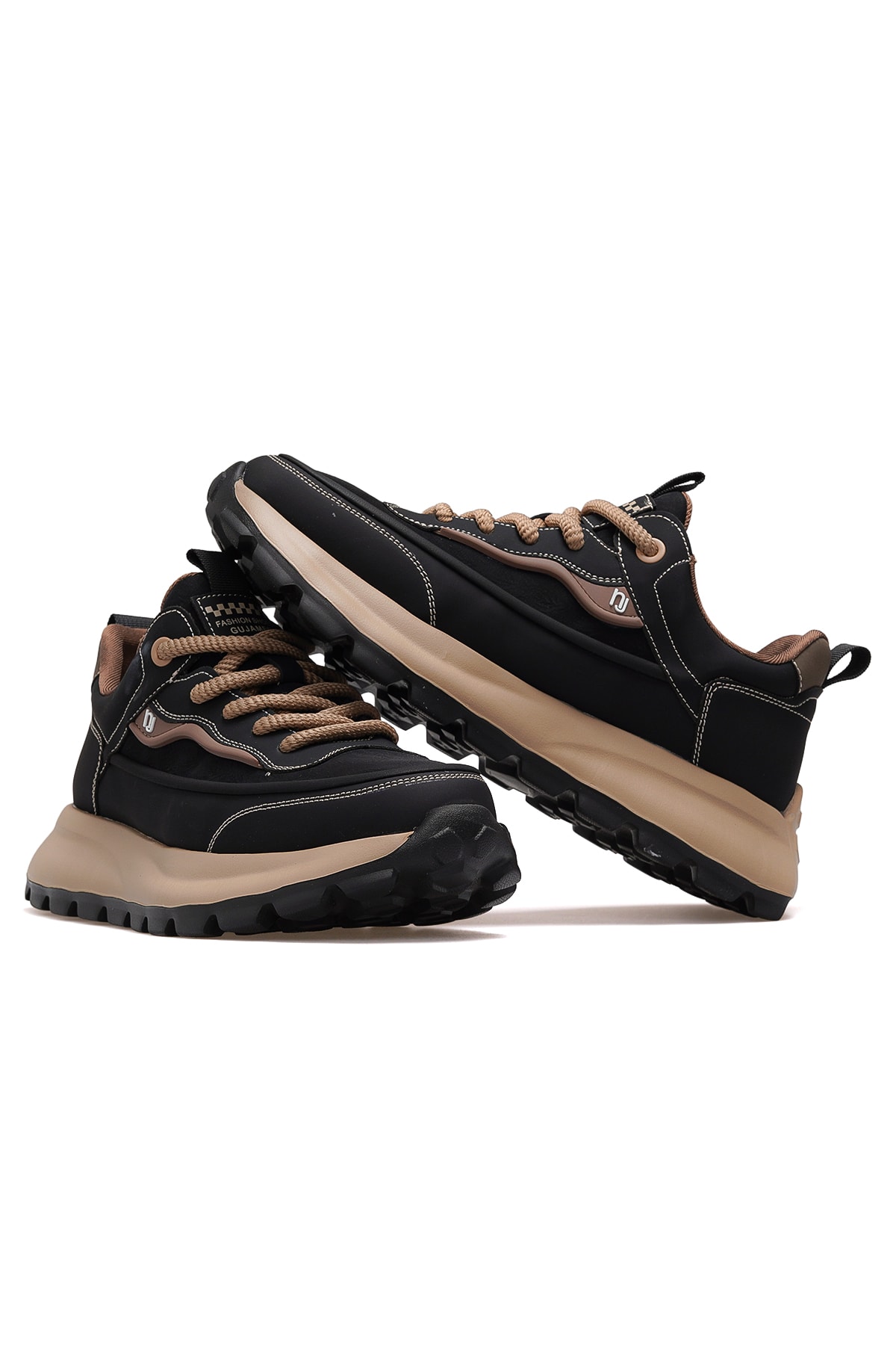 Erkek Günlük Hafif Sneaker Ayakkabı 25K501-1 M - SİYAH