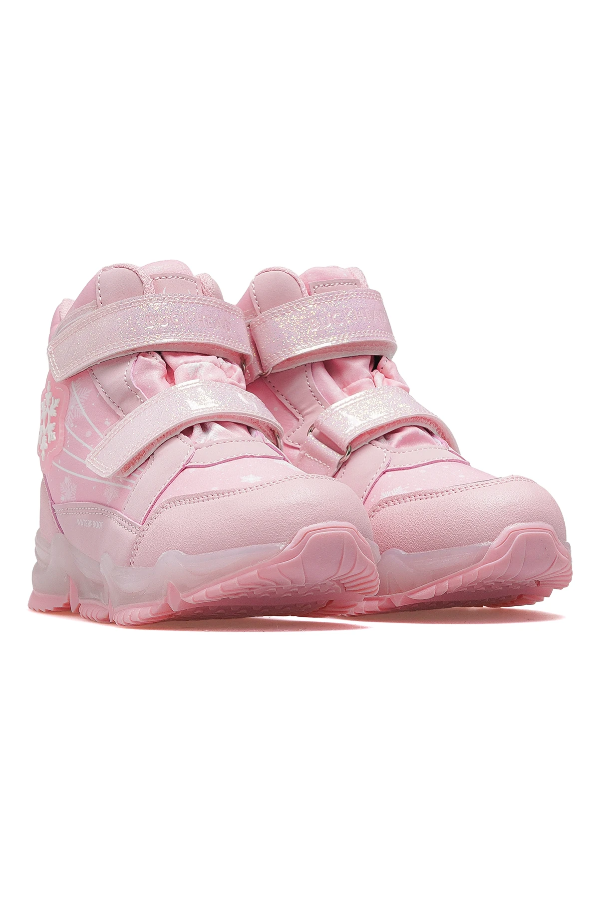 Snowy Kız Çocuk Waterproff Outdoor Işıklı Bot BUCK3034 - PEMBE