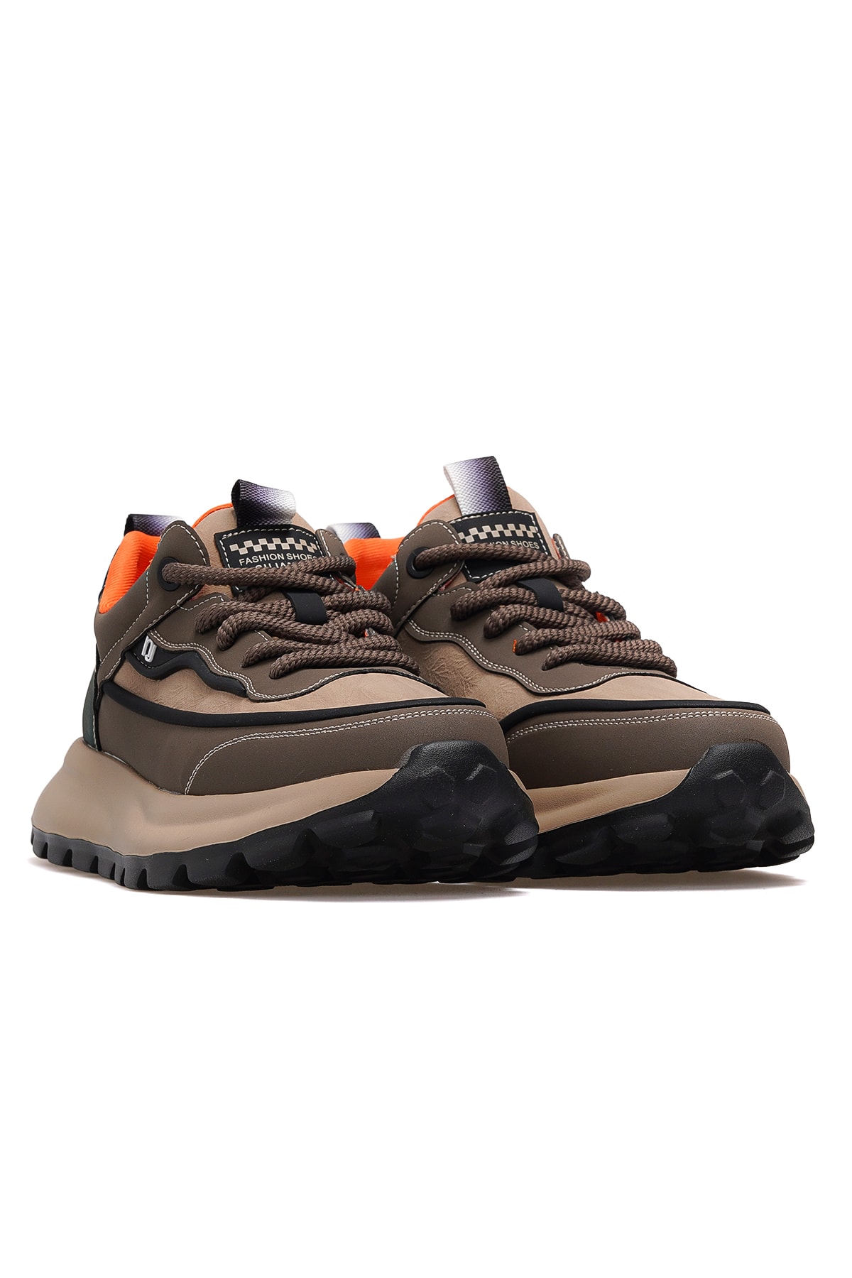 Erkek Günlük Hafif Sneaker Ayakkabı 25K501-1 M - KAHVE