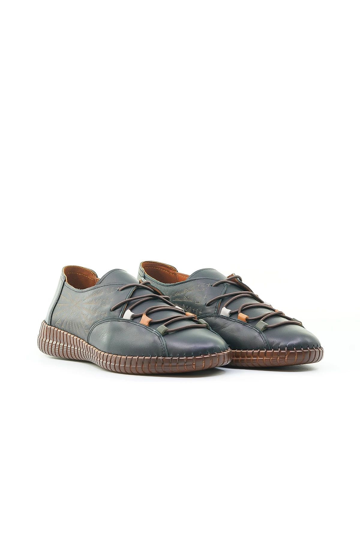 Venüs Kadın Hakiki Deri Casual Günlük Ayakkabı (36-40) 24370001Y Z - SİYAH